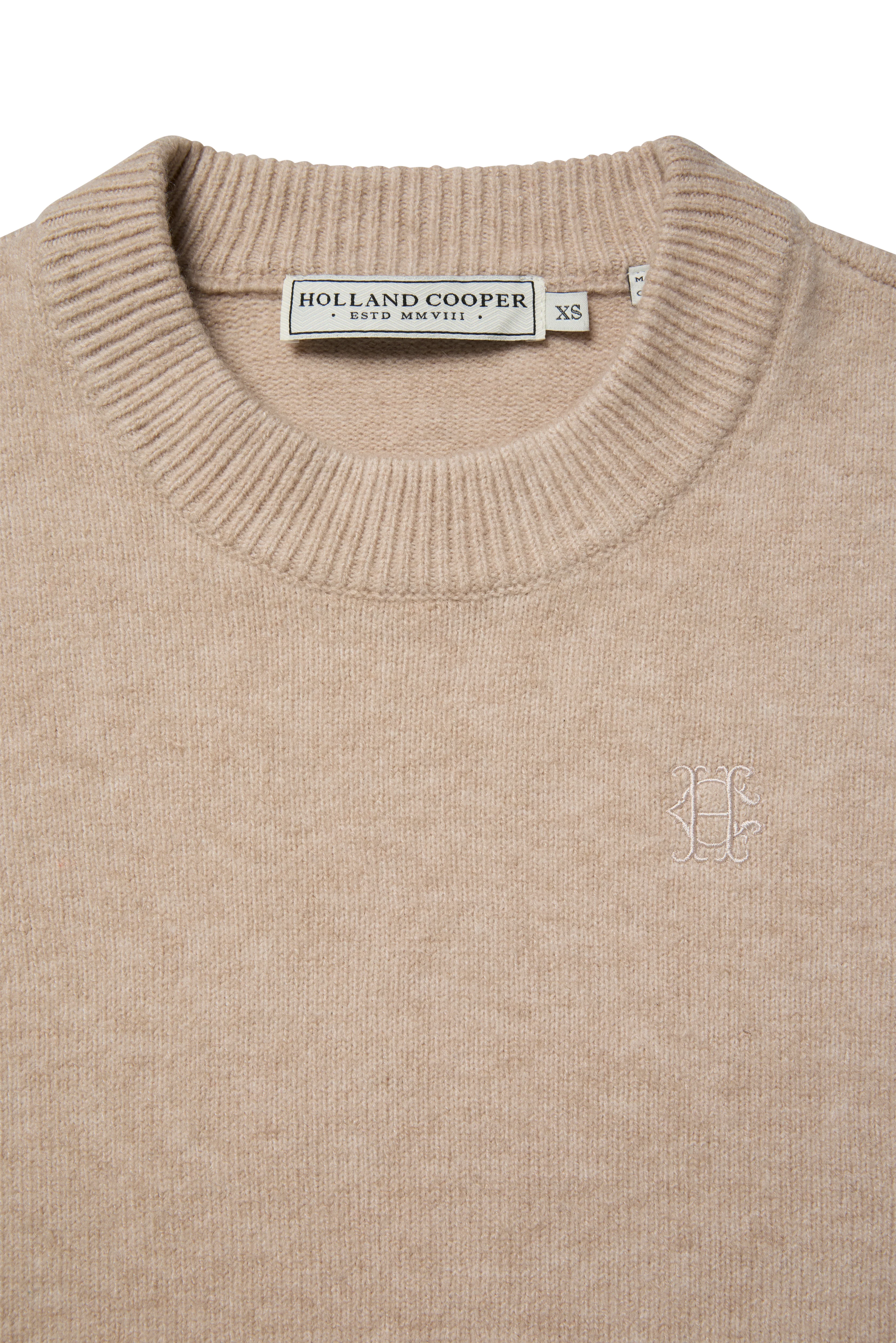 Nina Crew Neck Knit (Toffee Marl) - Image 6