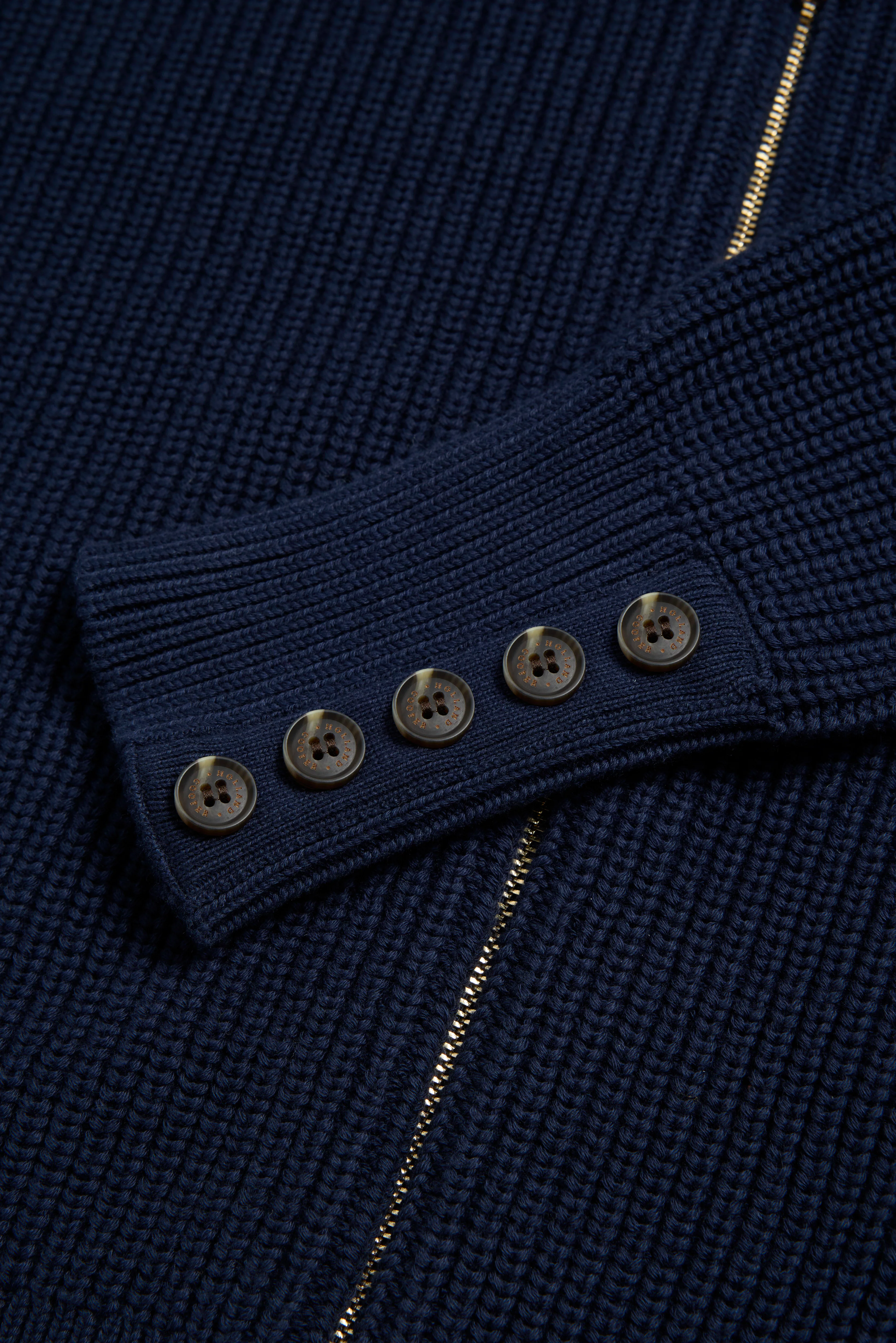 Northleach Cardigan (Ink Navy) - Image 10