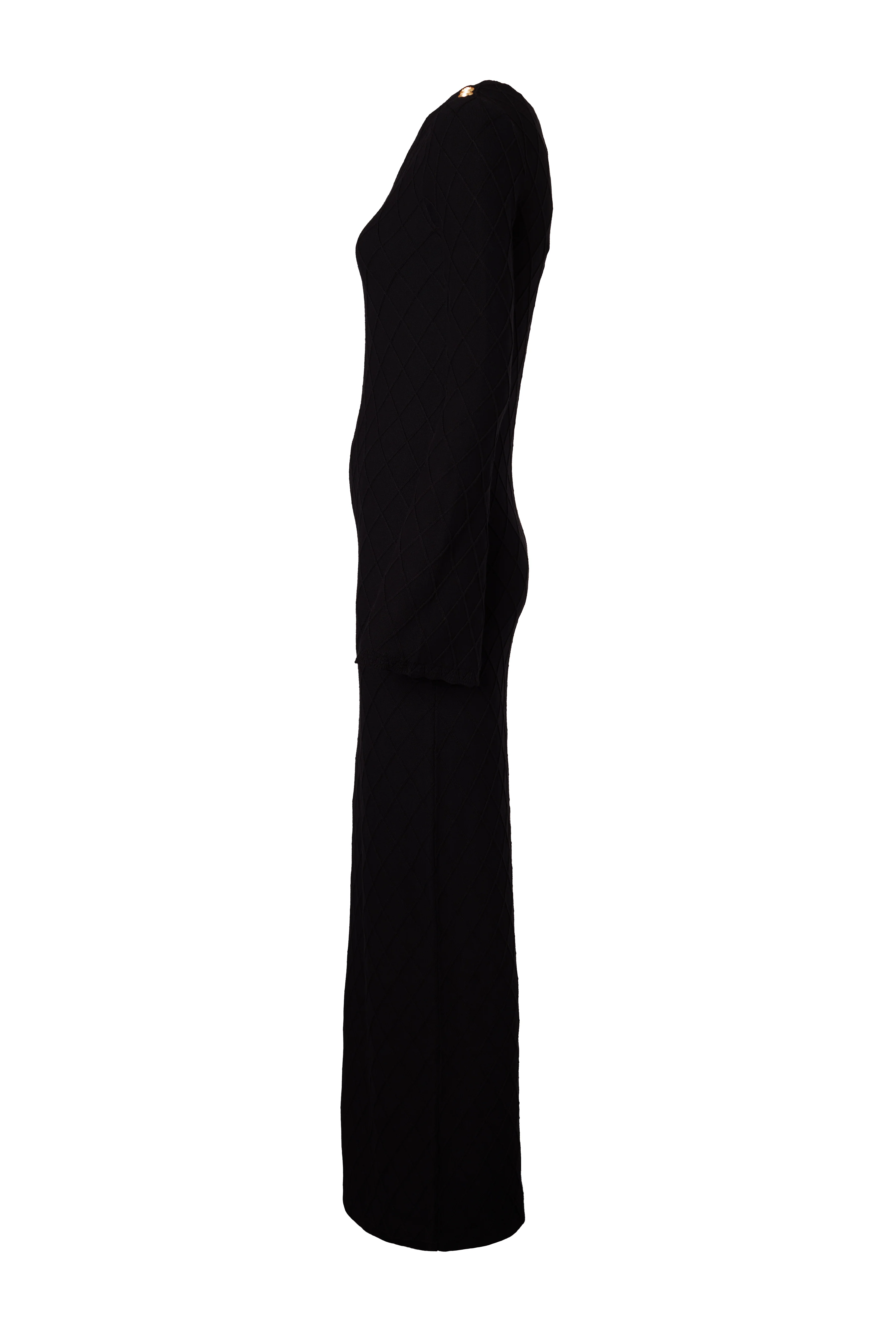 Olive Maxi Dress (Black) - Image 9
