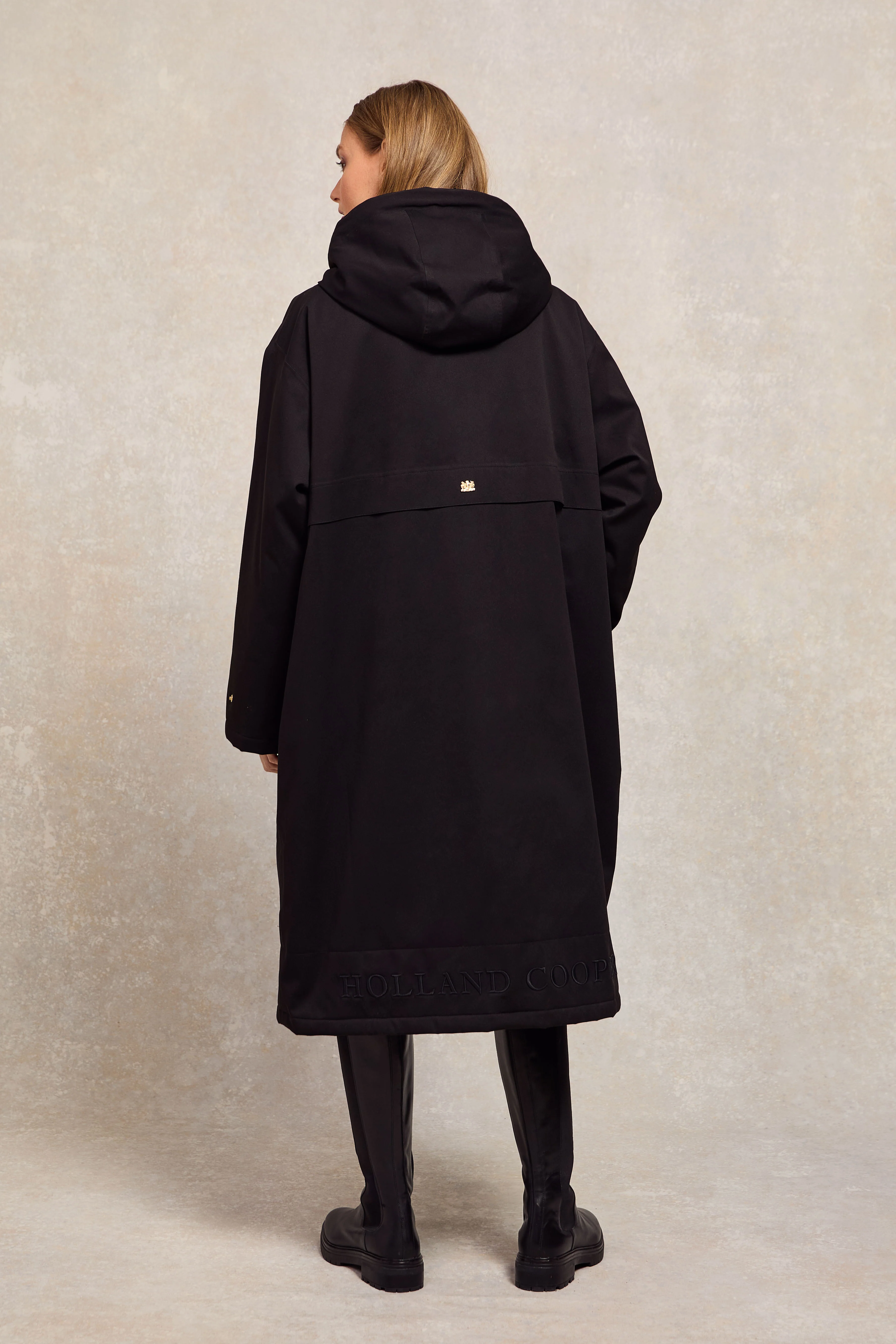 One-Size Waterproof Coat (Black) - Image 6