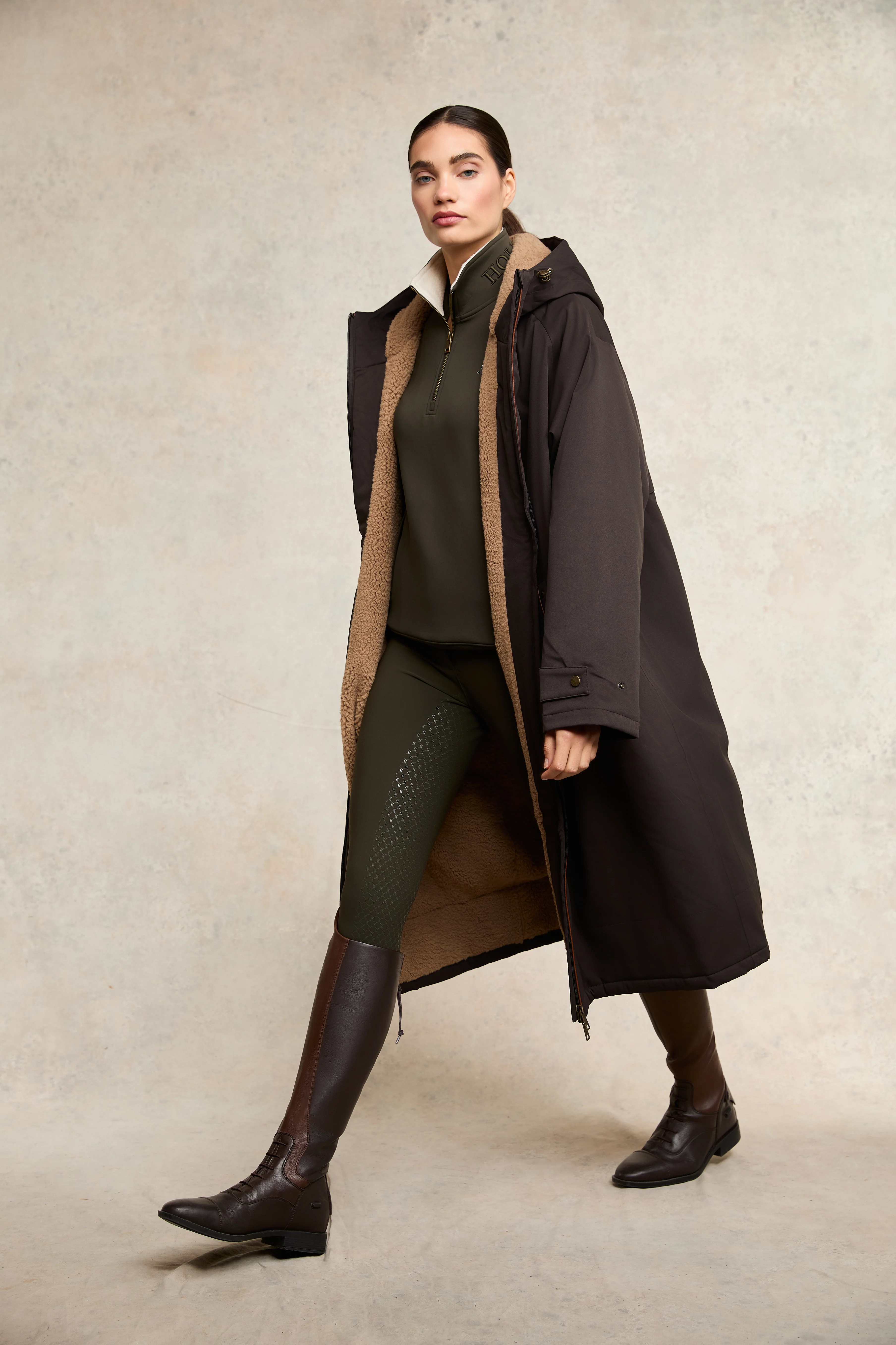 One-Size Waterproof Coat (Chocolate) - Image 16