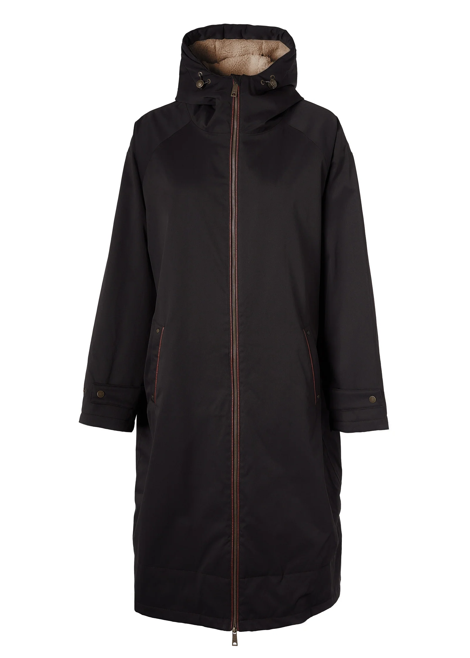 One-Size Waterproof Coat (Chocolate) - Image 6