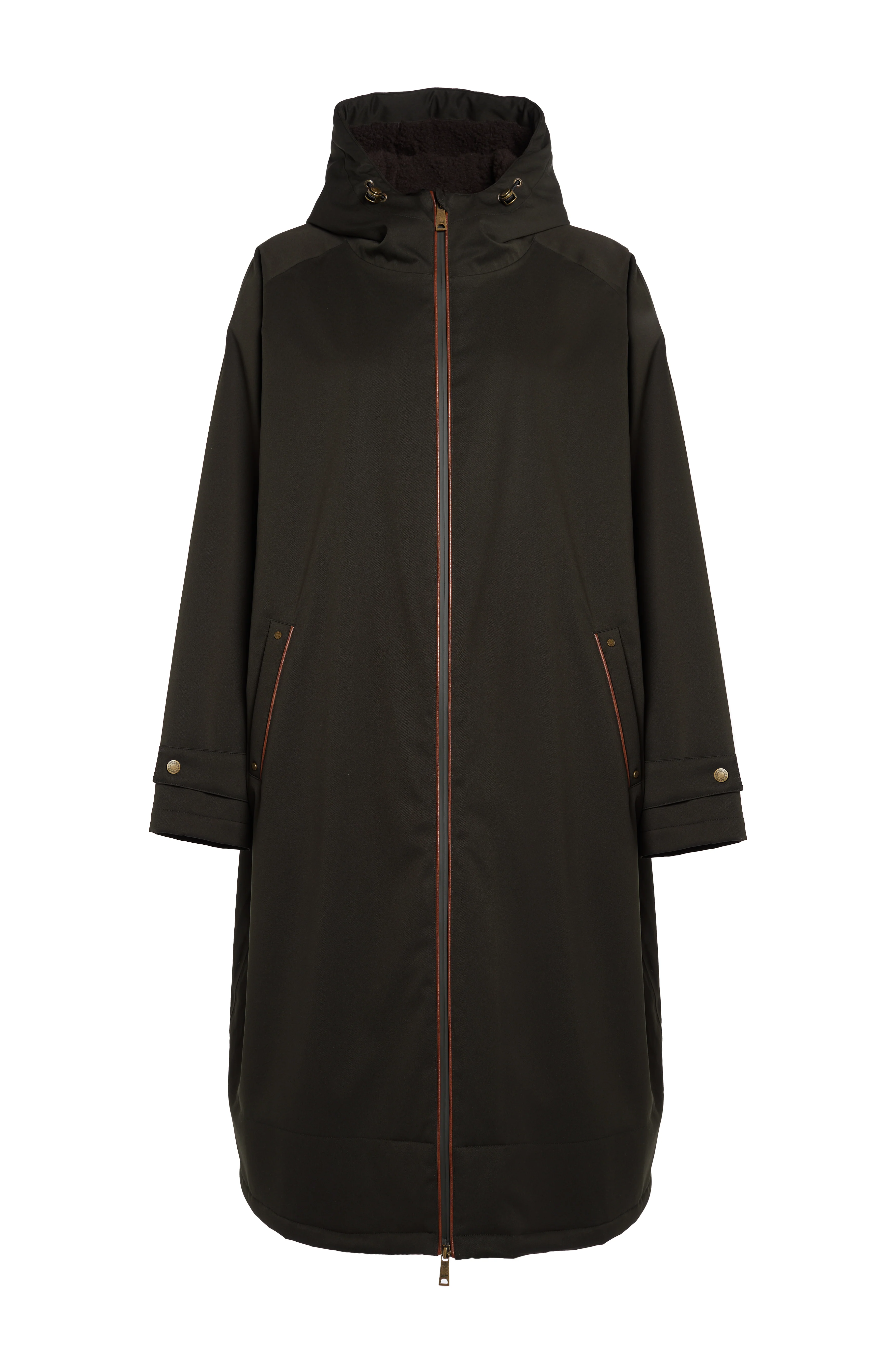 One-Size Waterproof Coat (Khaki) - Image 12