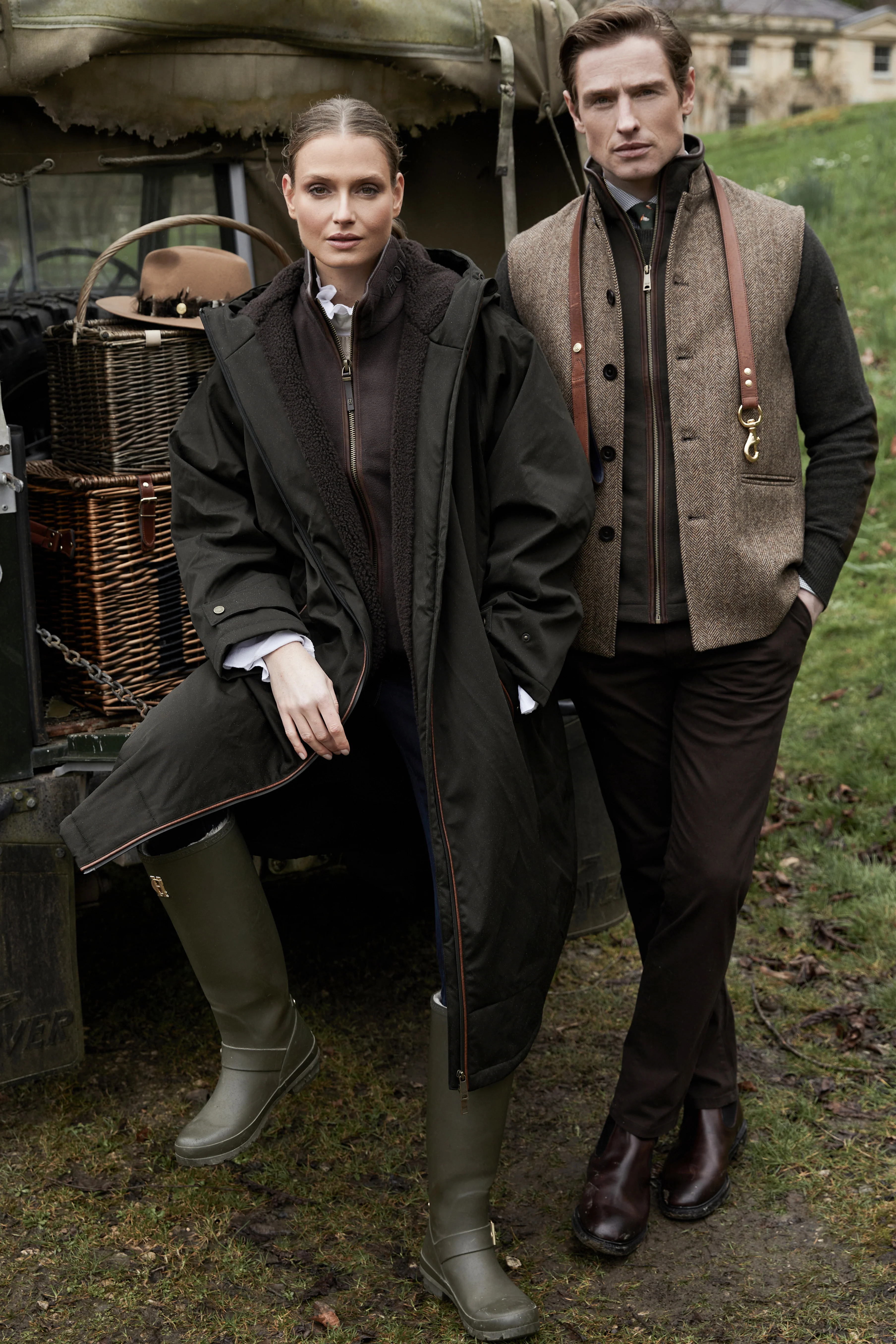One-Size Waterproof Coat (Khaki) - Image 7