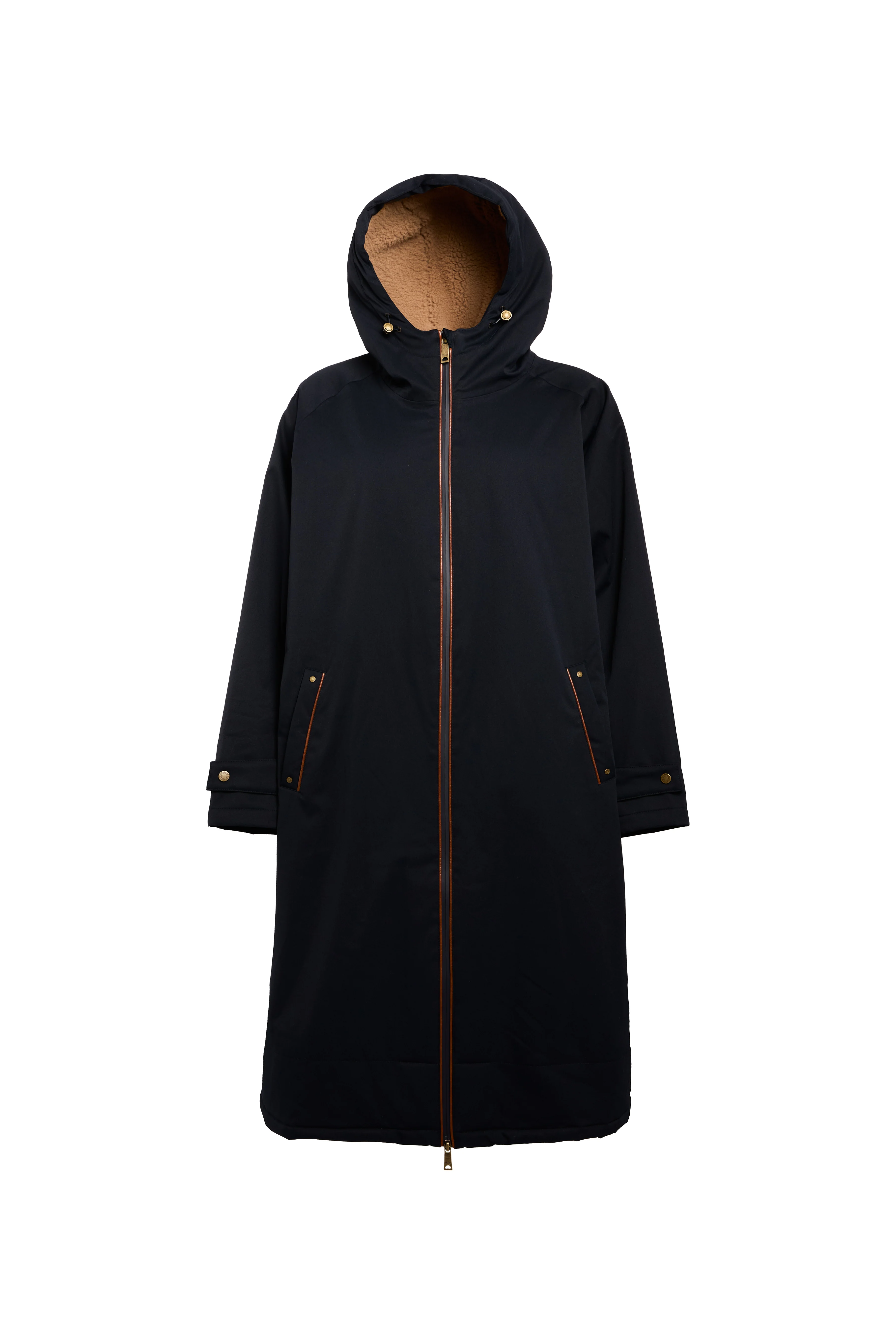 One-Size Waterproof Coat (Ink Navy) - Image 4