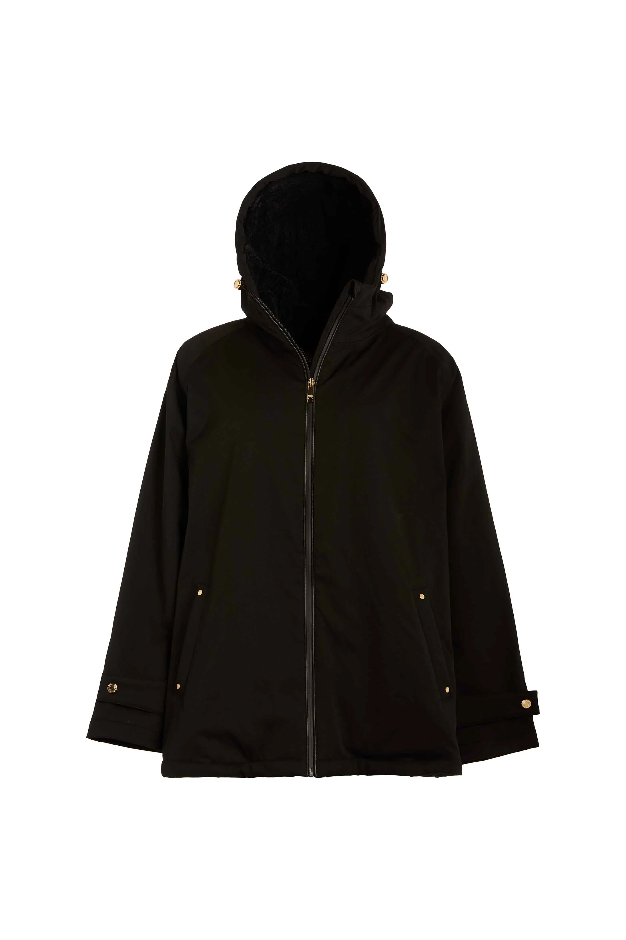 One-Size Waterproof Jacket (Black) - Image 4
