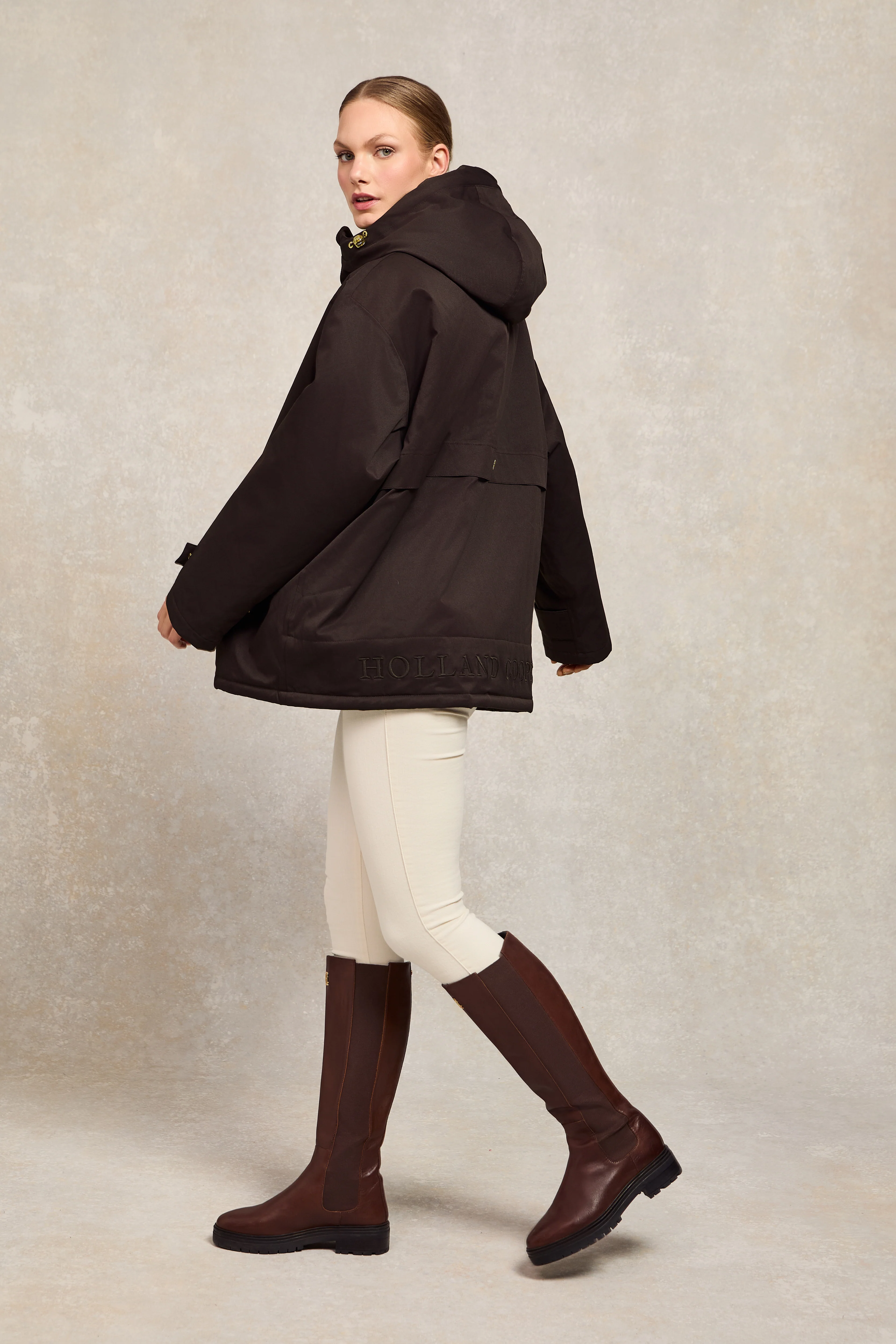 One-Size Waterproof Jacket (Chocolate) - Image 3