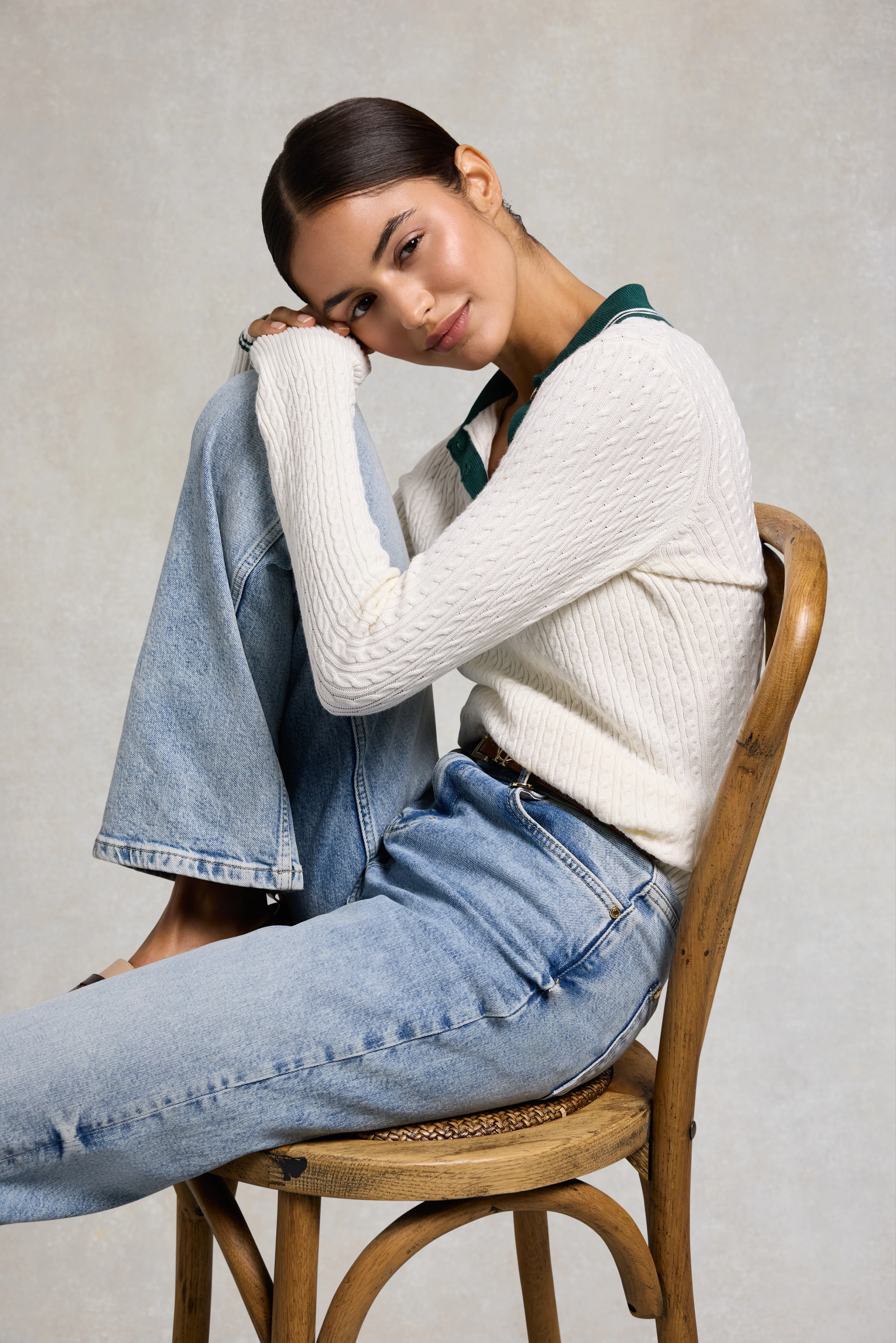 Orla Knit (Natural Racing Green) - Image 5