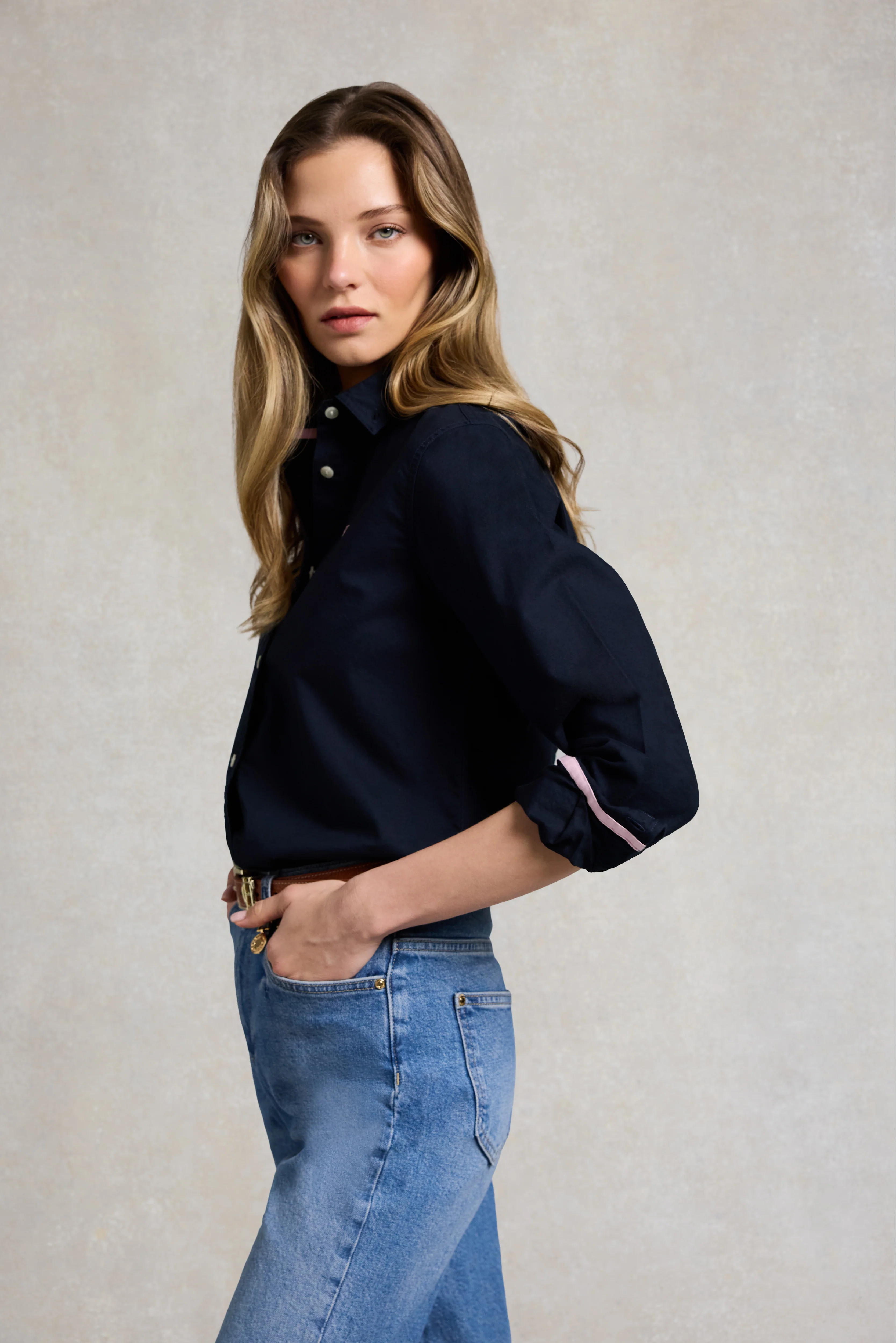 Oxford Shirt (Ink Navy) - Image 3