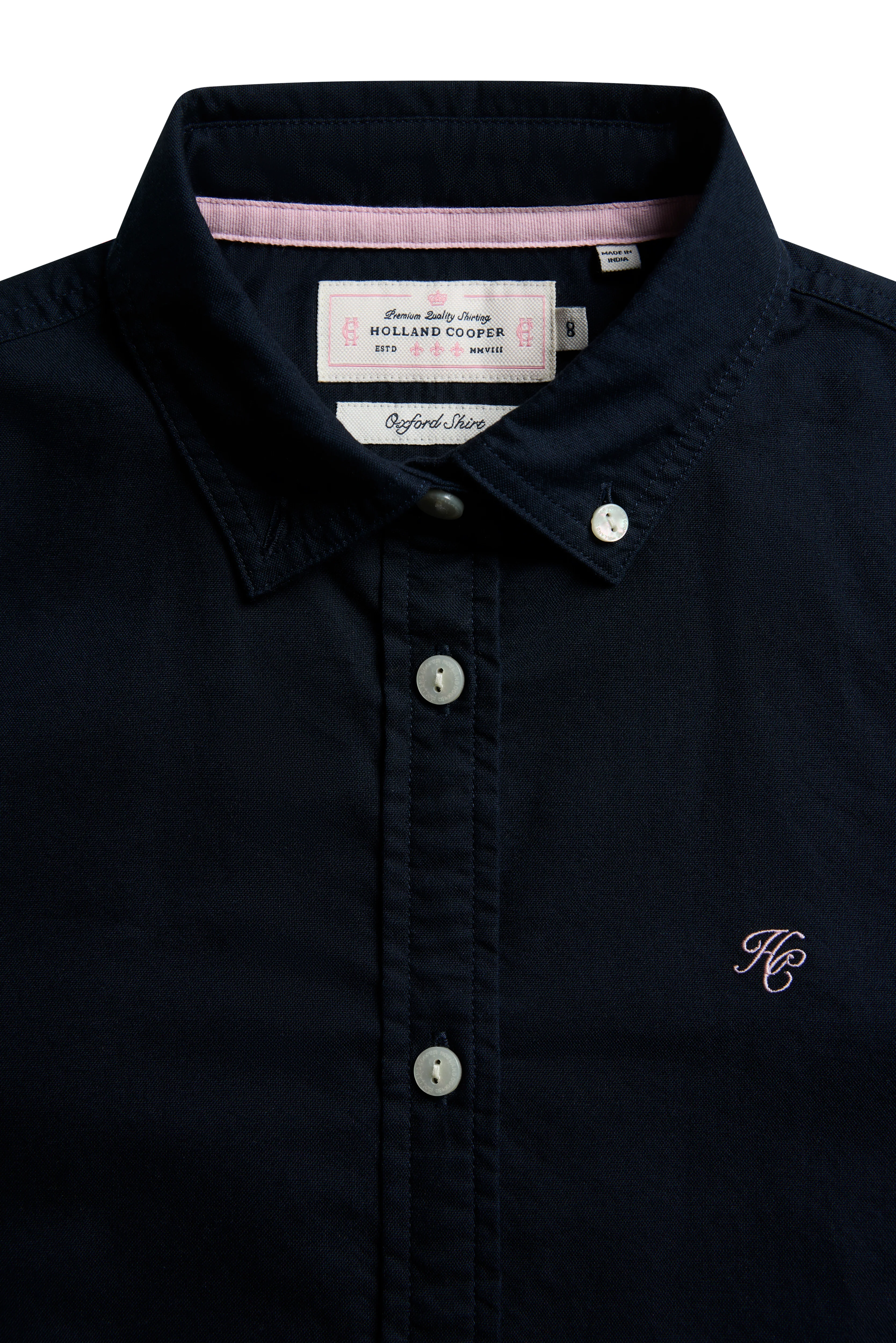 Oxford Shirt (Ink Navy) - Image 9