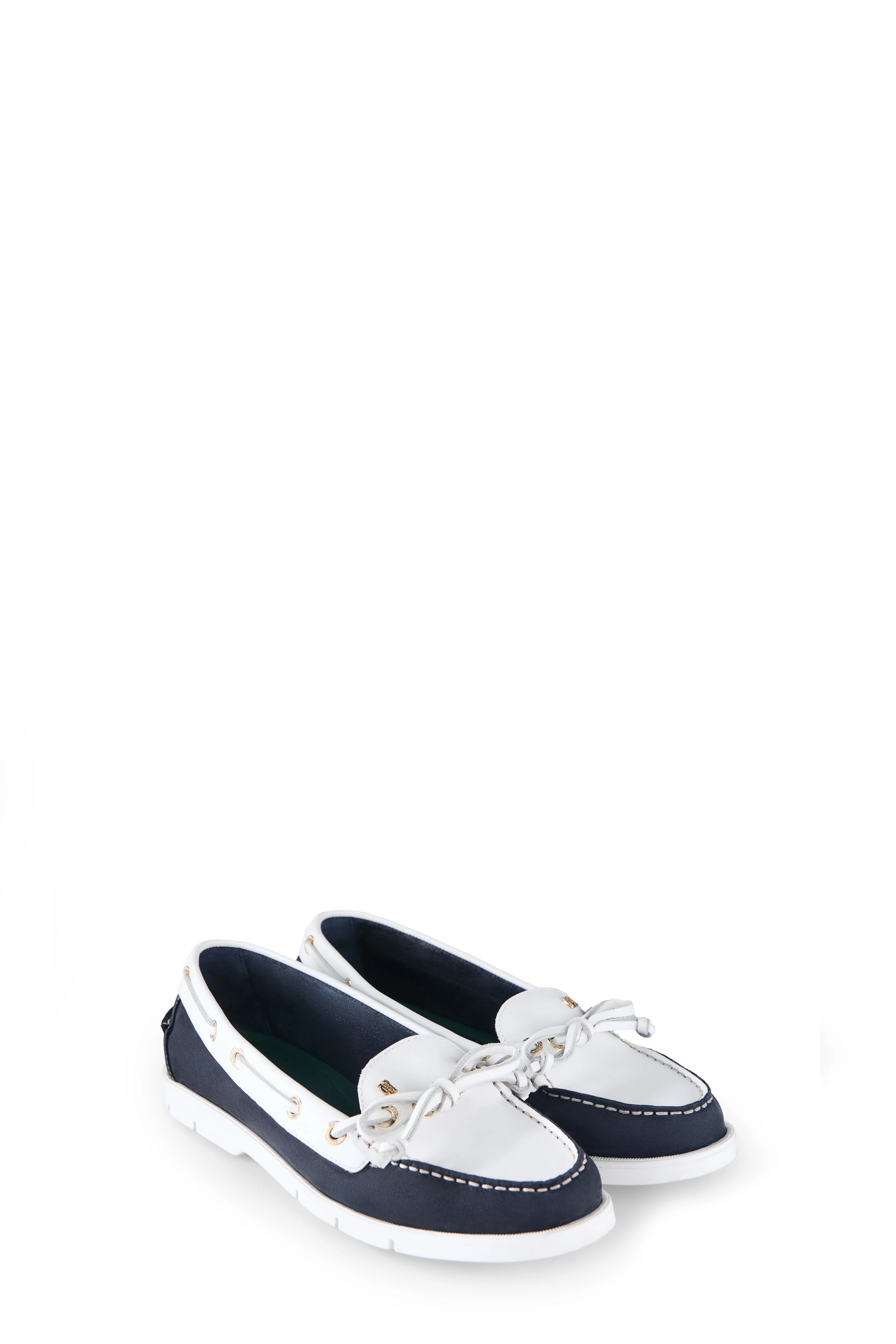 Padstow Deck Shoe (Navy White) - Image 4