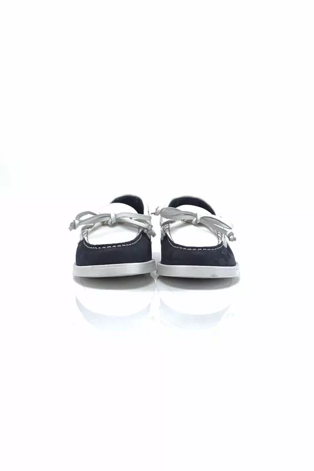Padstow Deck Shoe (Navy White) - Image 5