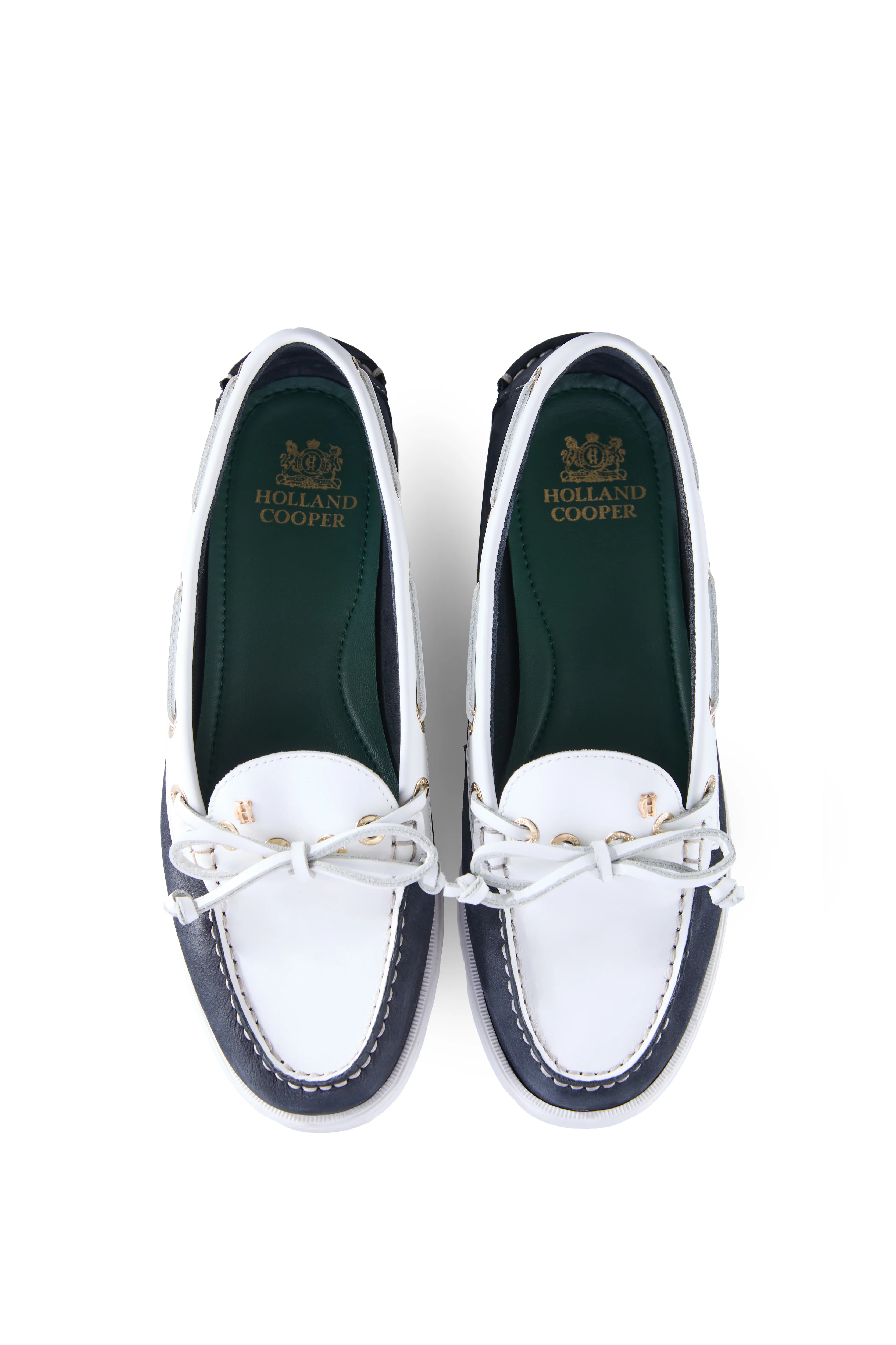 Padstow Deck Shoe (Navy White) - Image 6