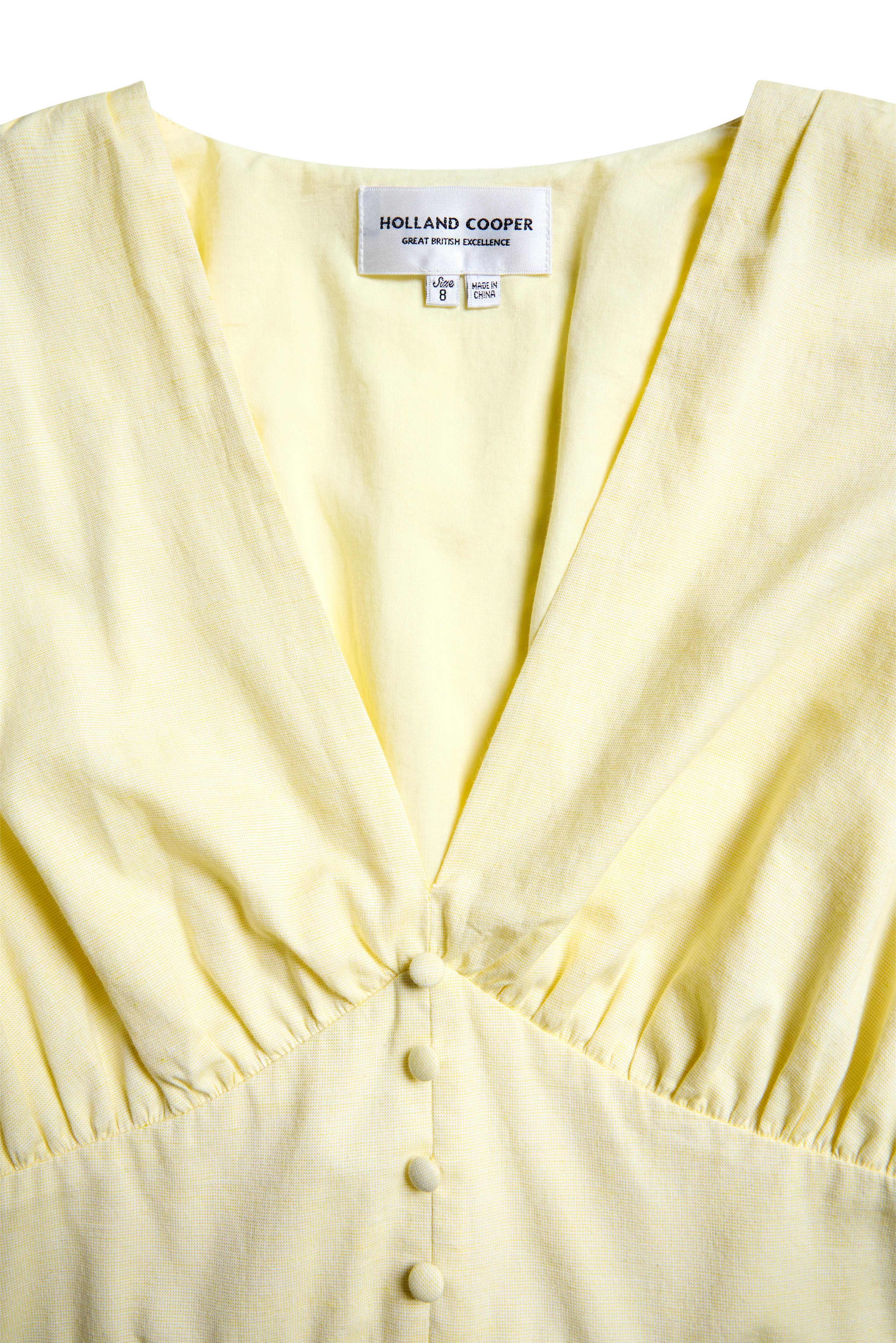 Paige Dress (Lemon) - Image 10