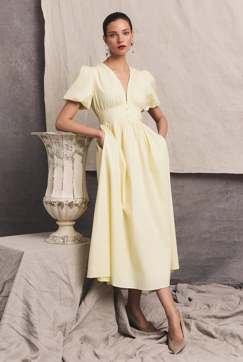 Paige Dress (Lemon) - Image 8