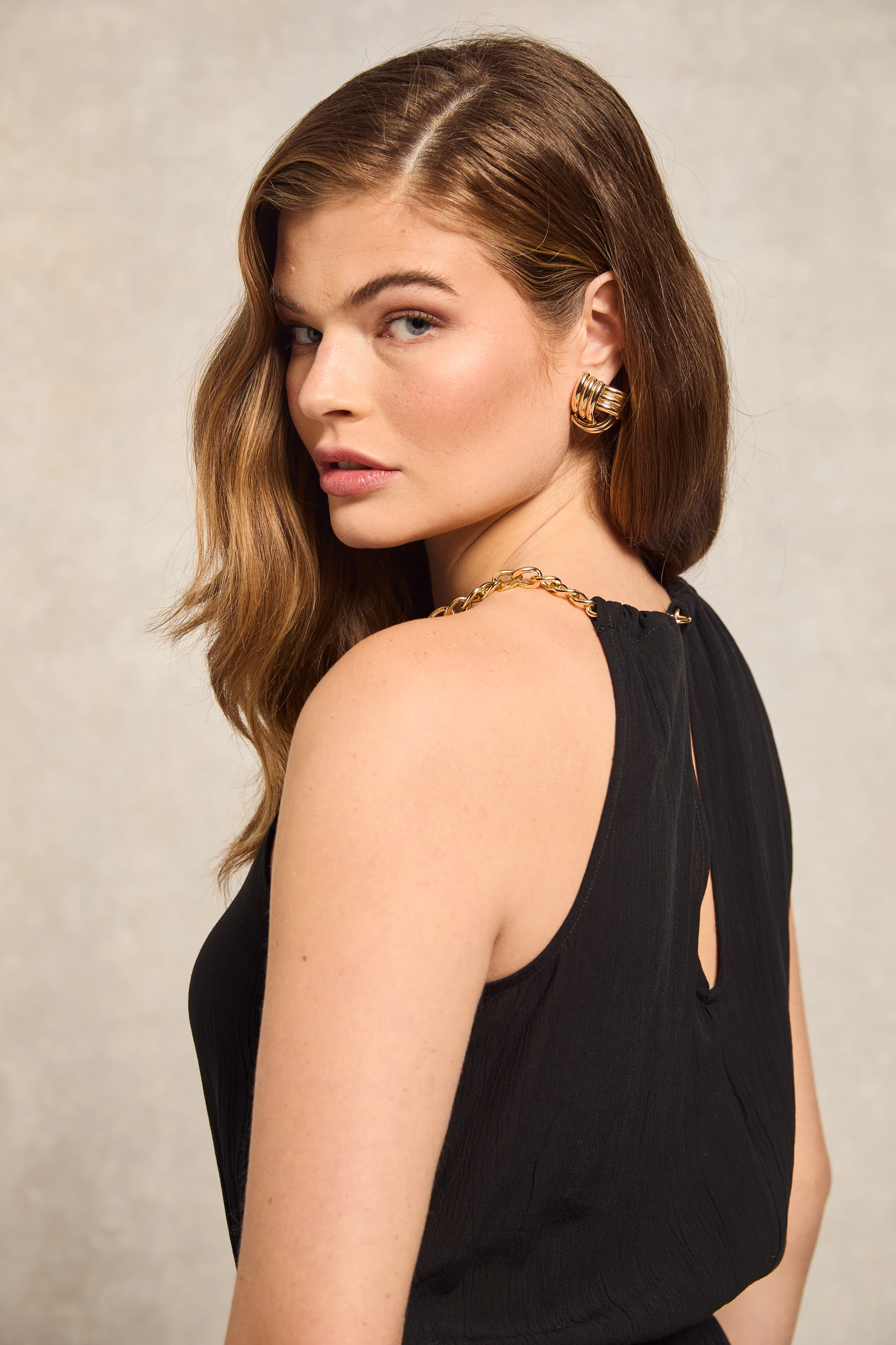 Paloma Maxi Dress (Black) - Image 2