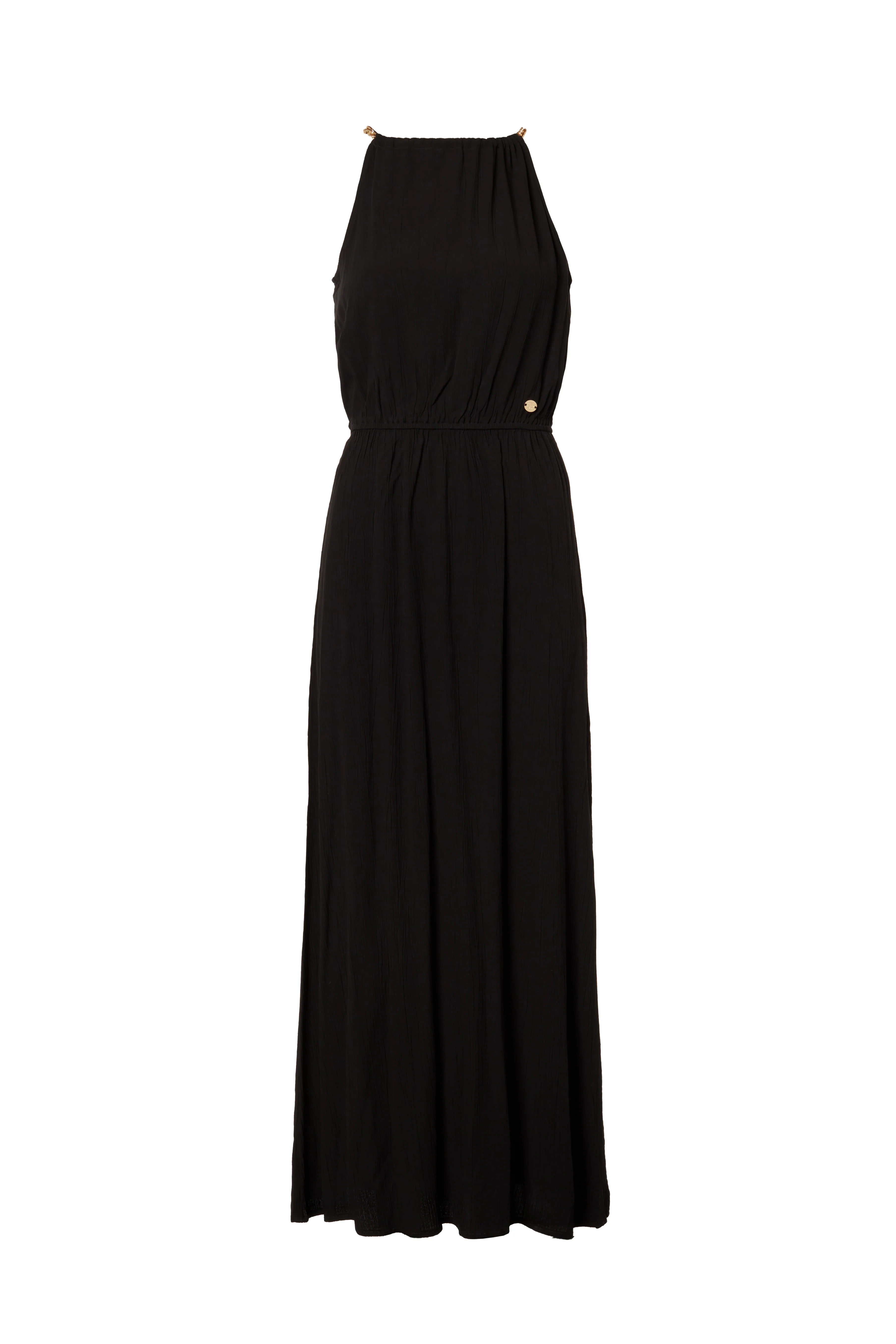 Paloma Maxi Dress (Black) - Image 4