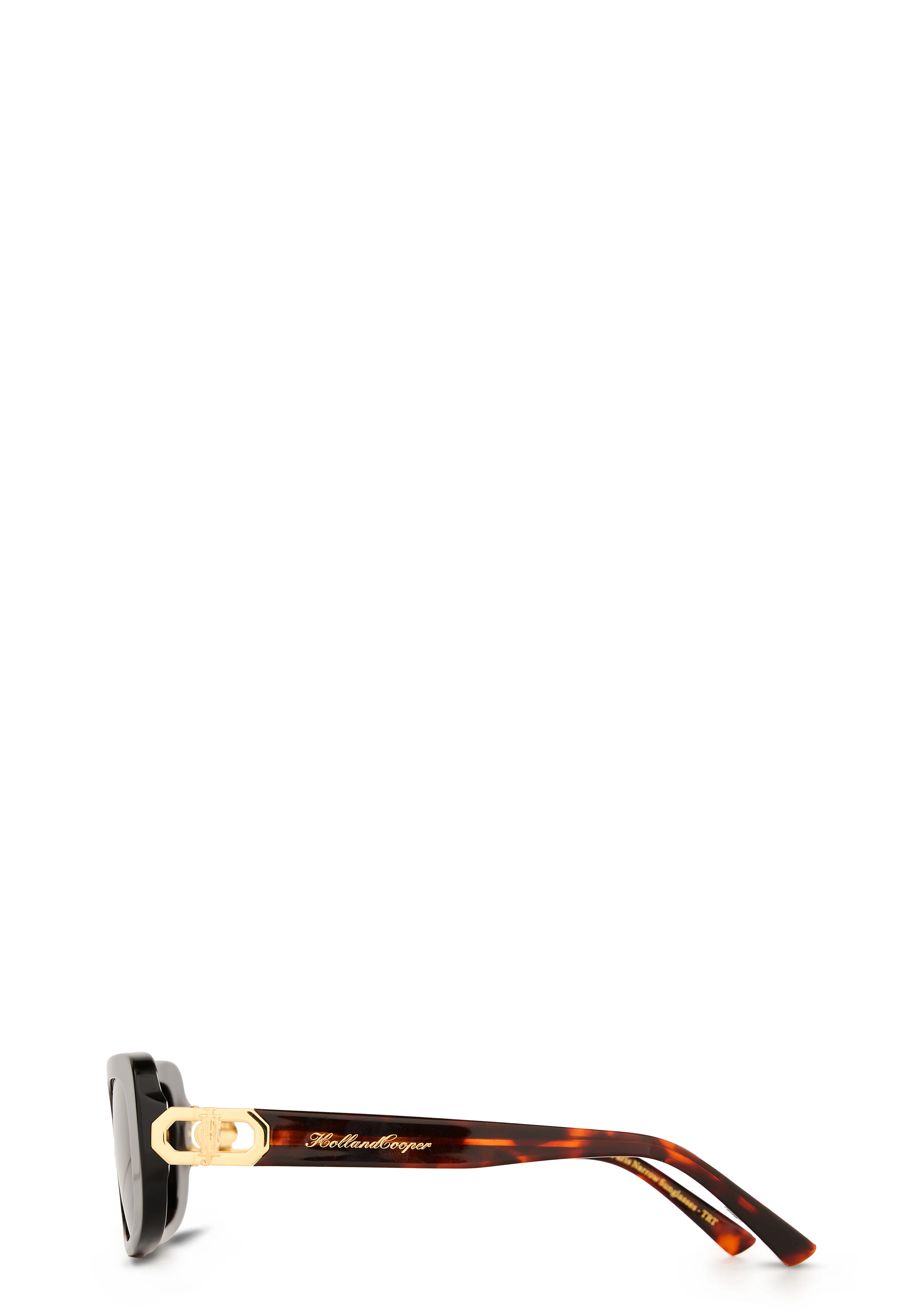 Paris Narrow Sunglasses (Tortoiseshell) - Image 7