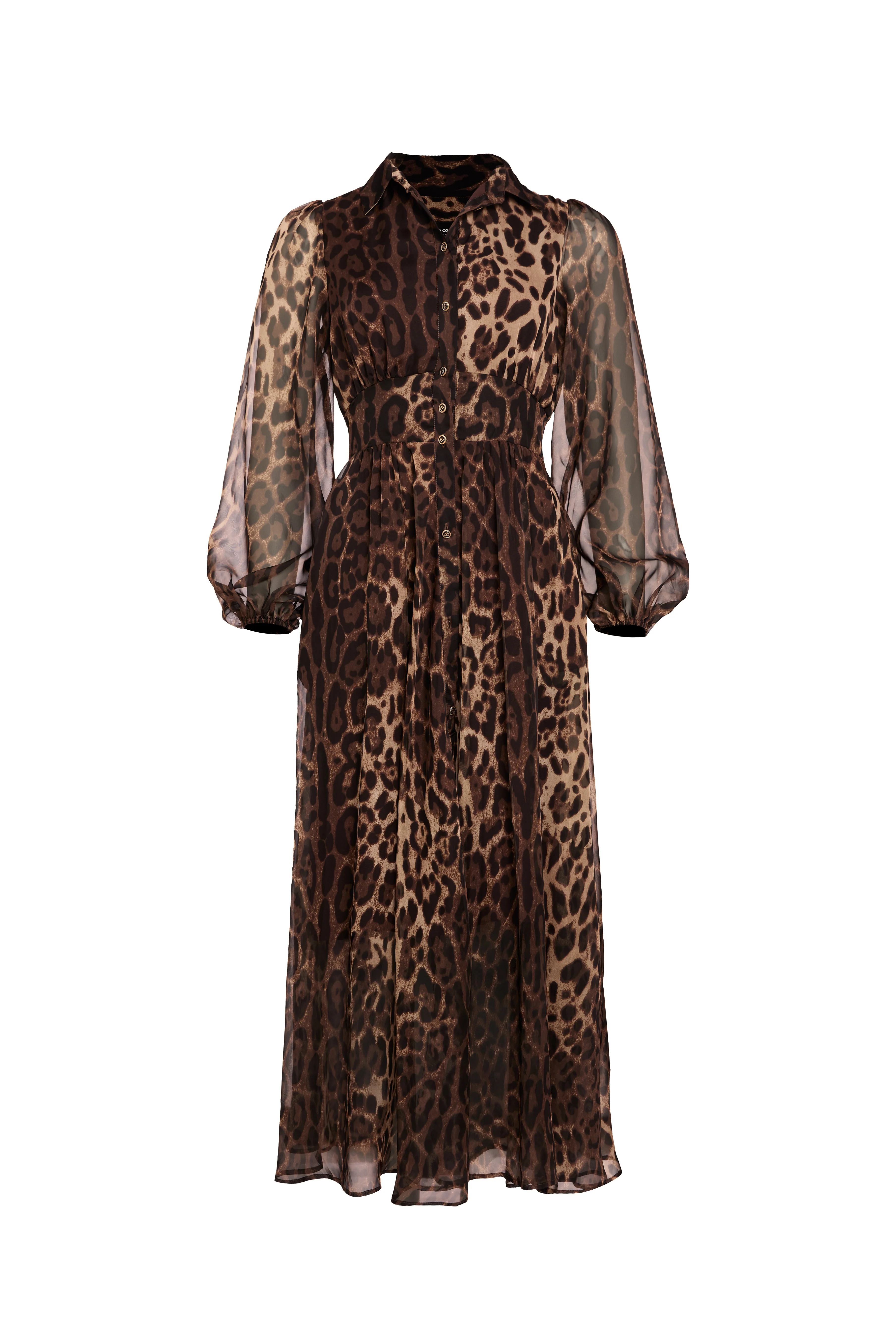 Paros Shirt Dress (Leopard Print) - Image 4
