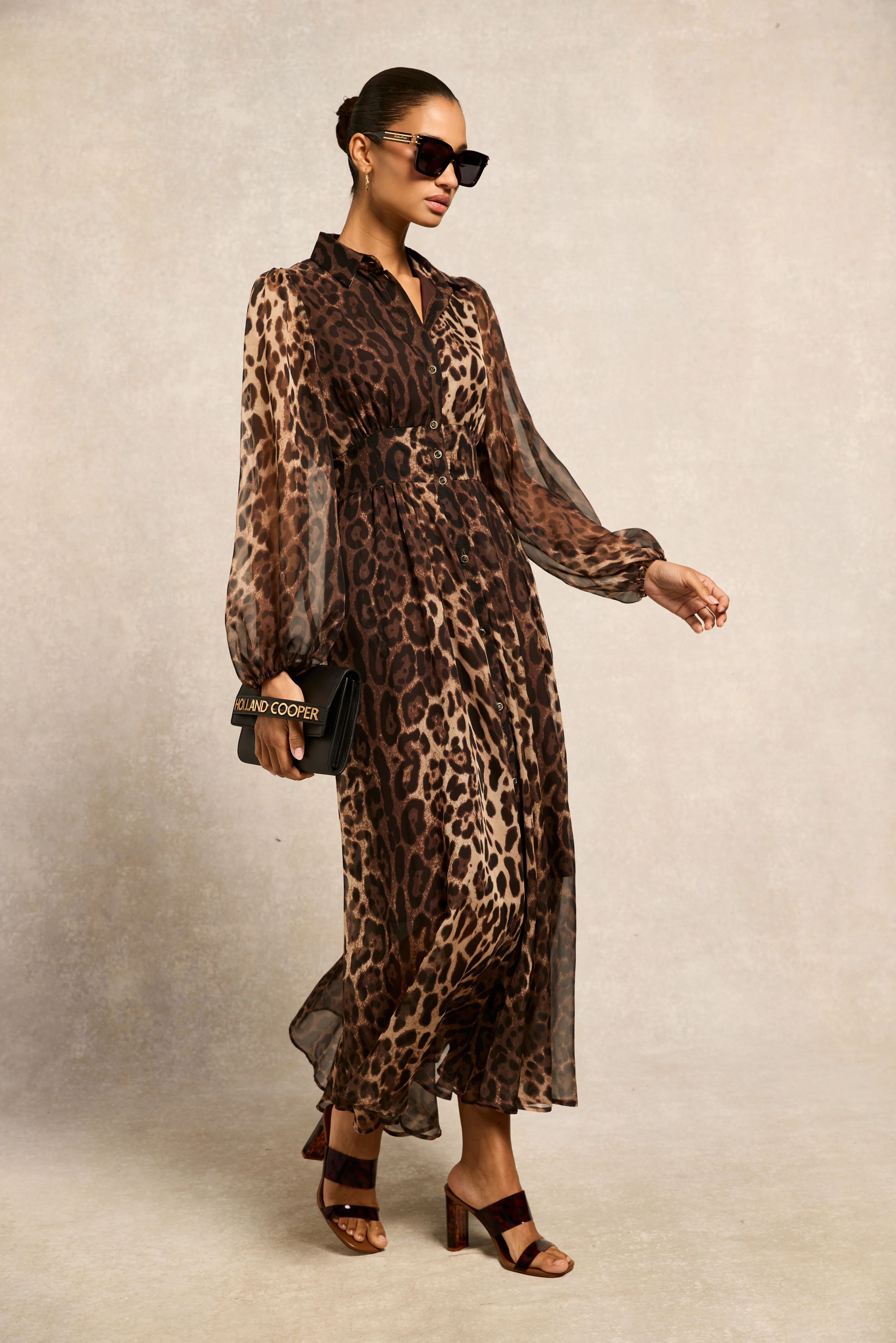Paros Shirt Dress (Leopard Print) - Image 7
