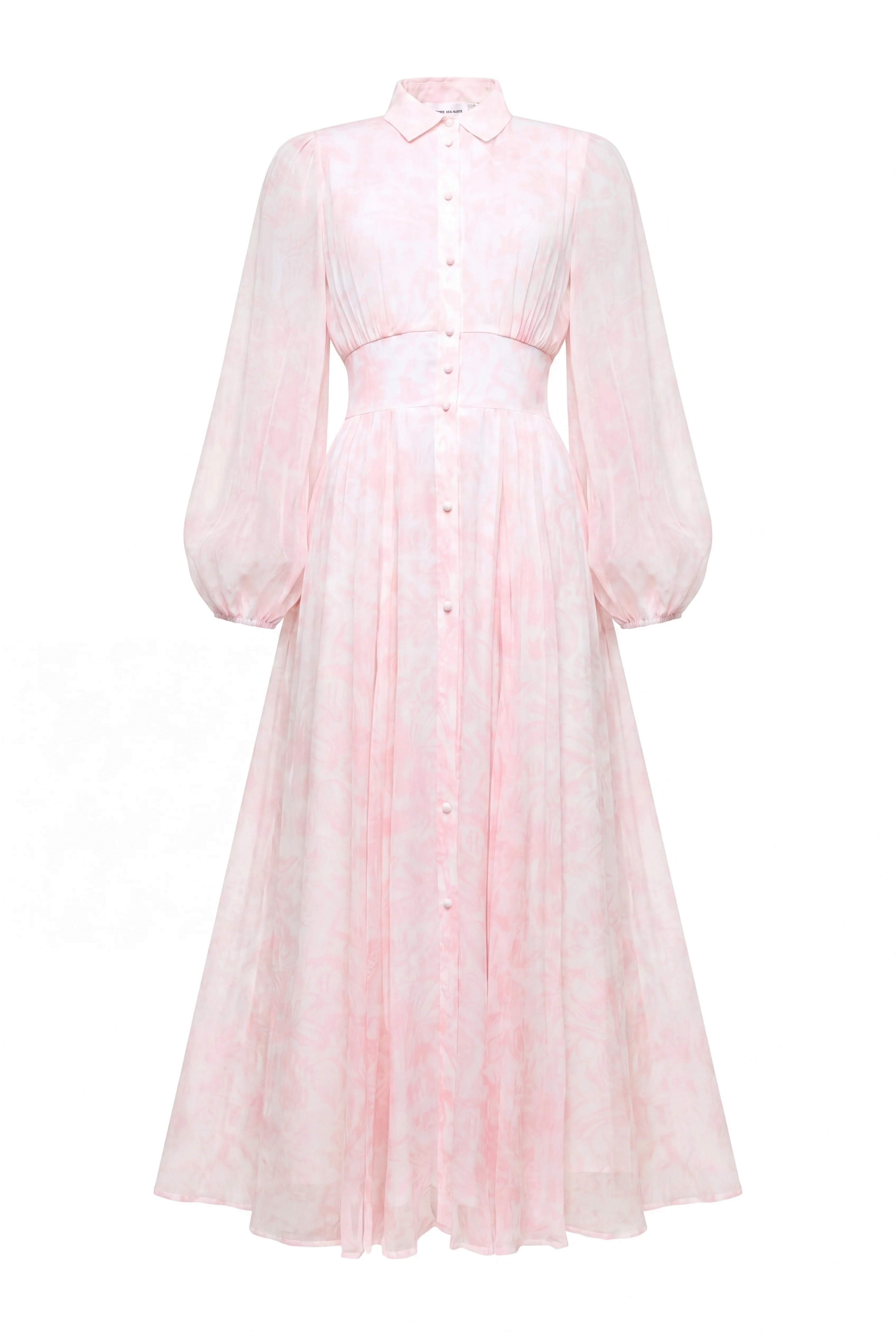 Paros Shirt Dress (Tropical Pink Paisley) - Image 6