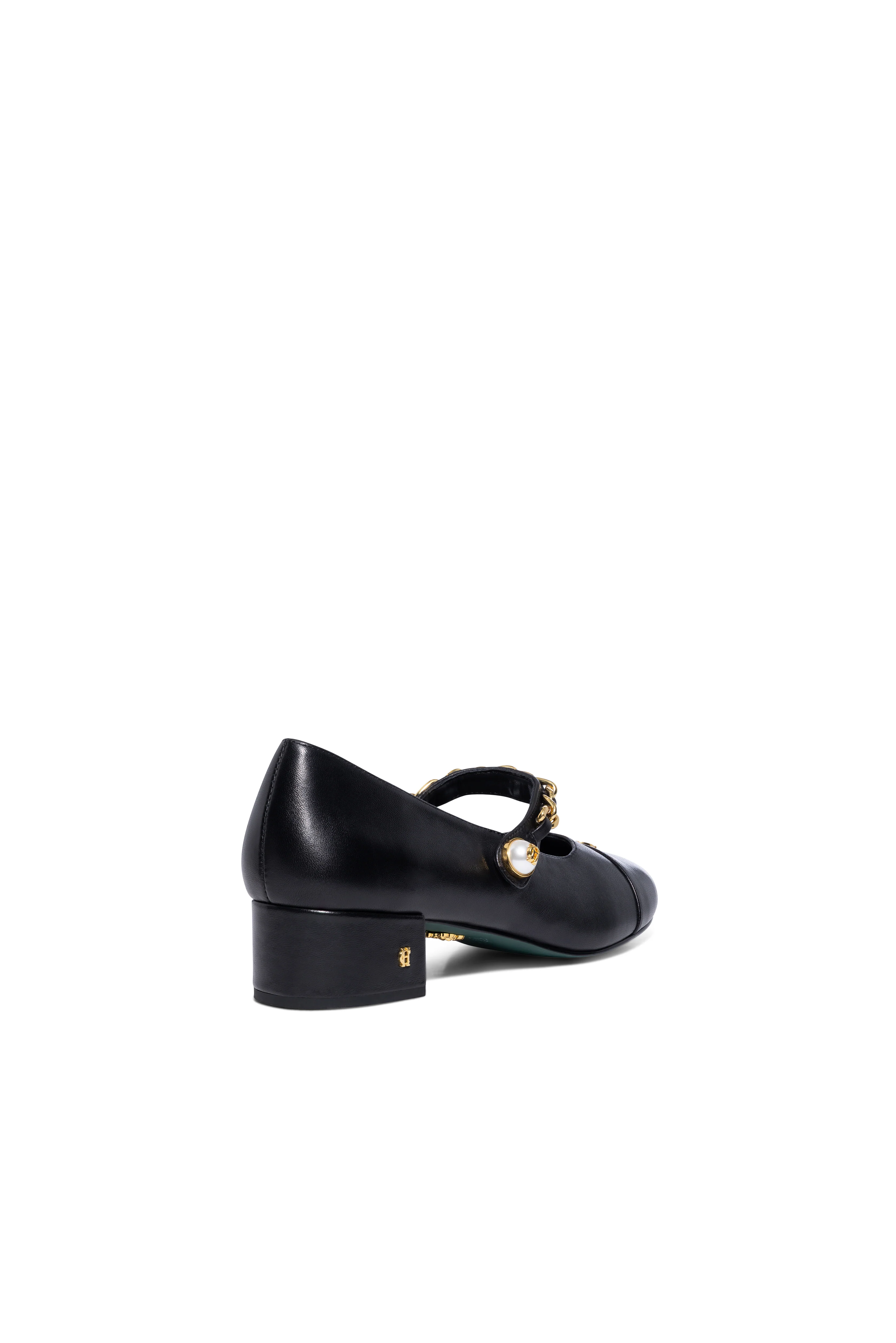 Pearl Ballet Mid Heel (Black) - Image 8