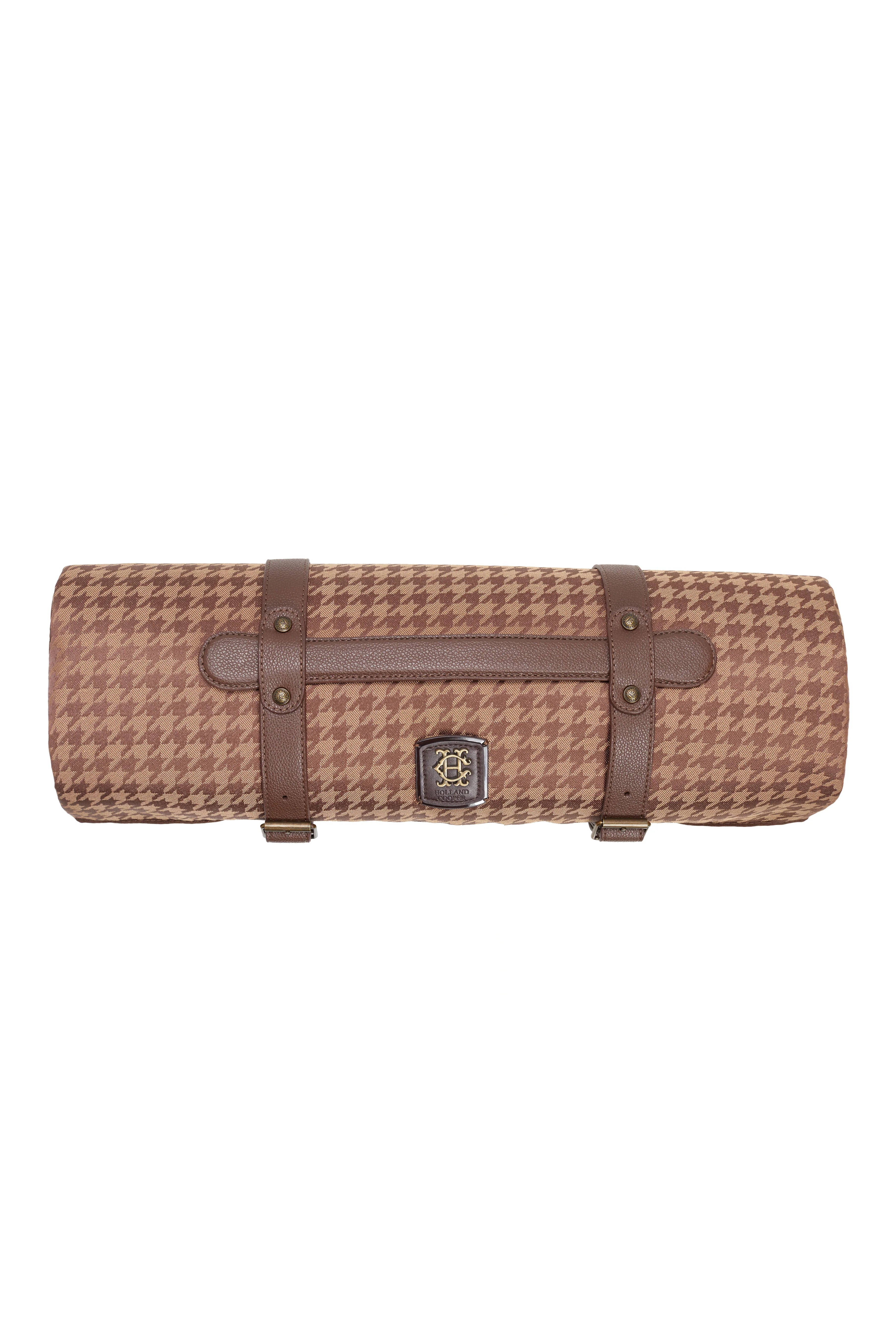 Picnic Blanket (Toffee Houndstooth) - Image 9