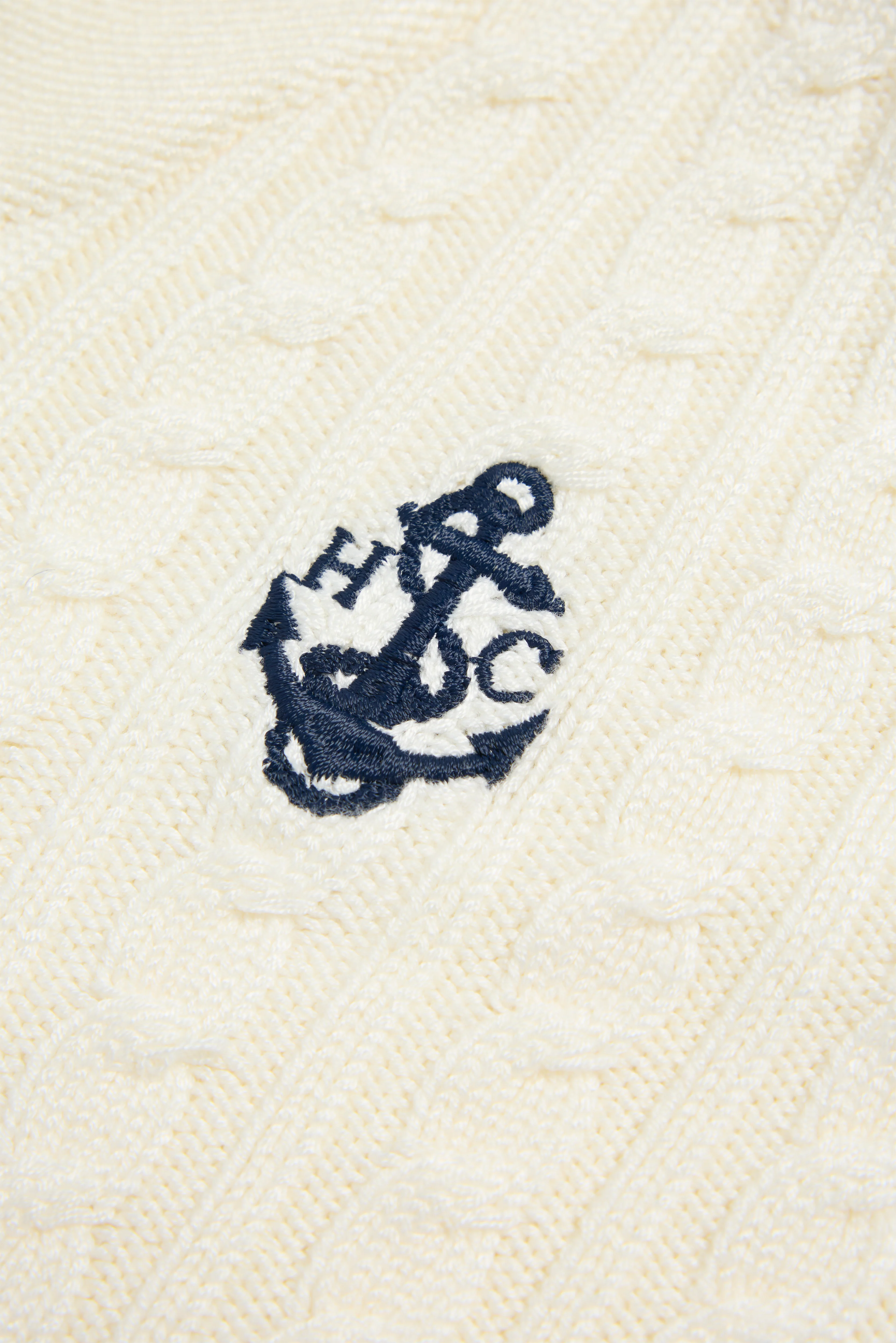 Pippa Knitted Top (Natural Ink Navy) - Image 9
