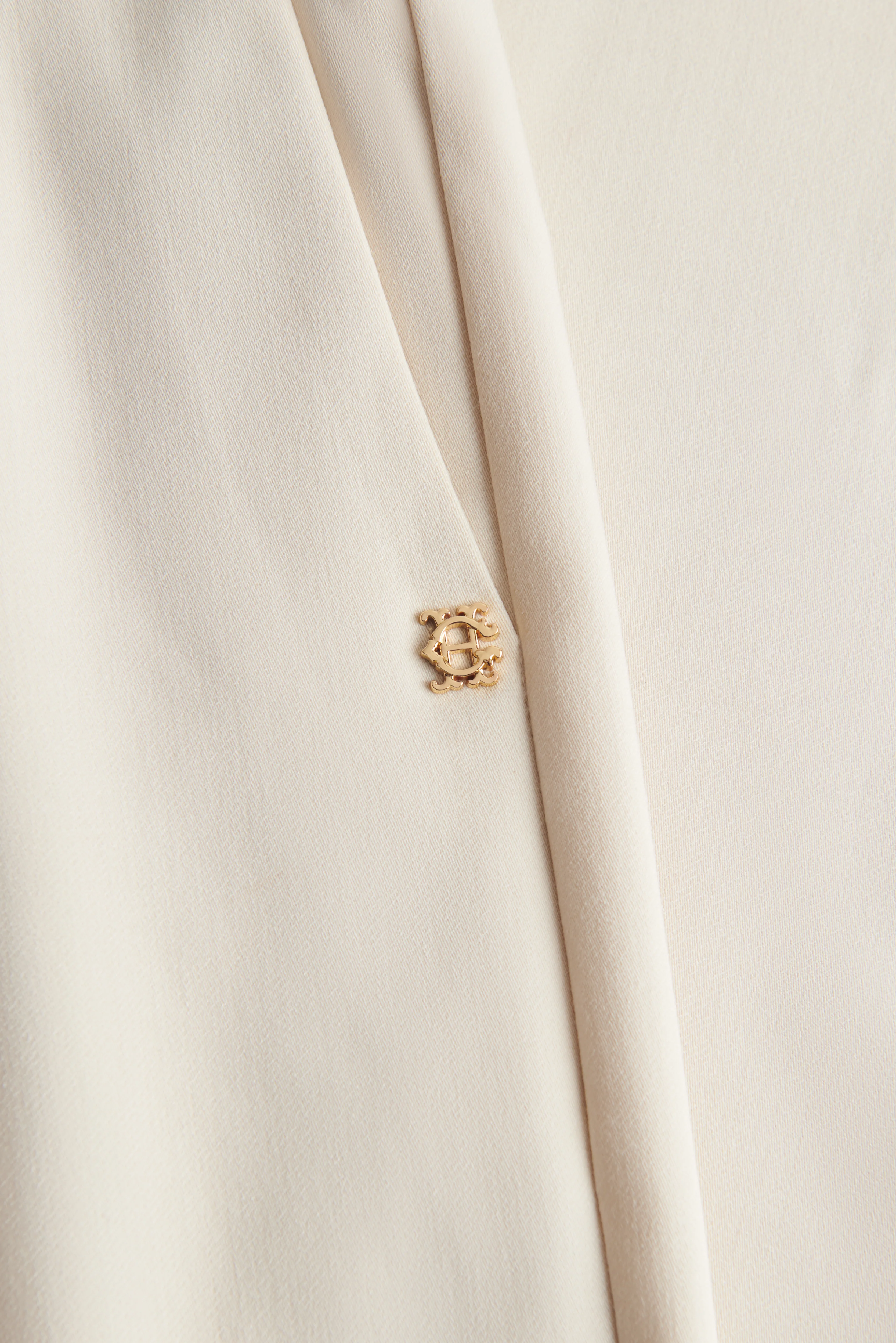 Pleated Wide Leg Trouser (Stone) - Image 9