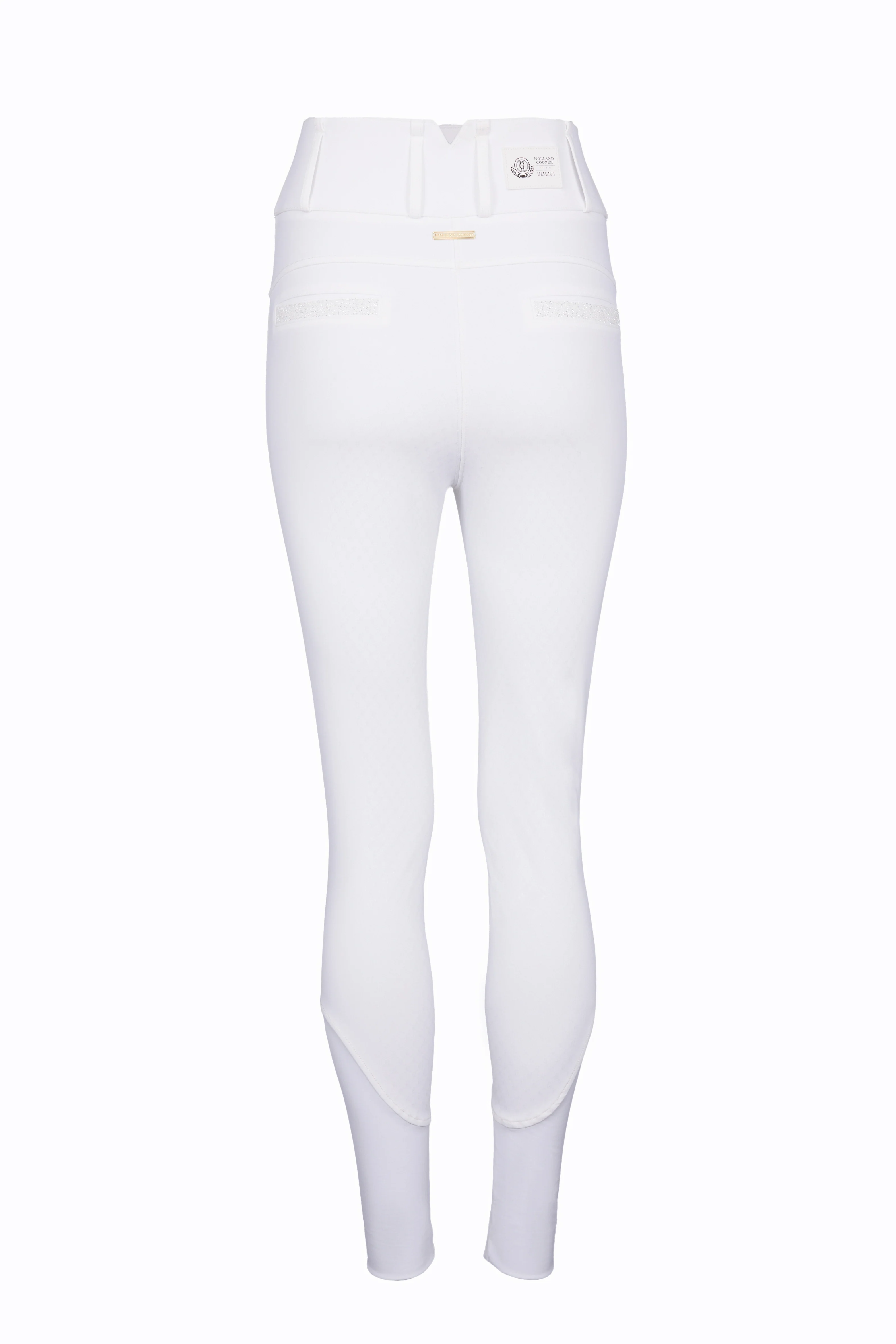 Premium Competition High Rise Breeches (White) - Image 8
