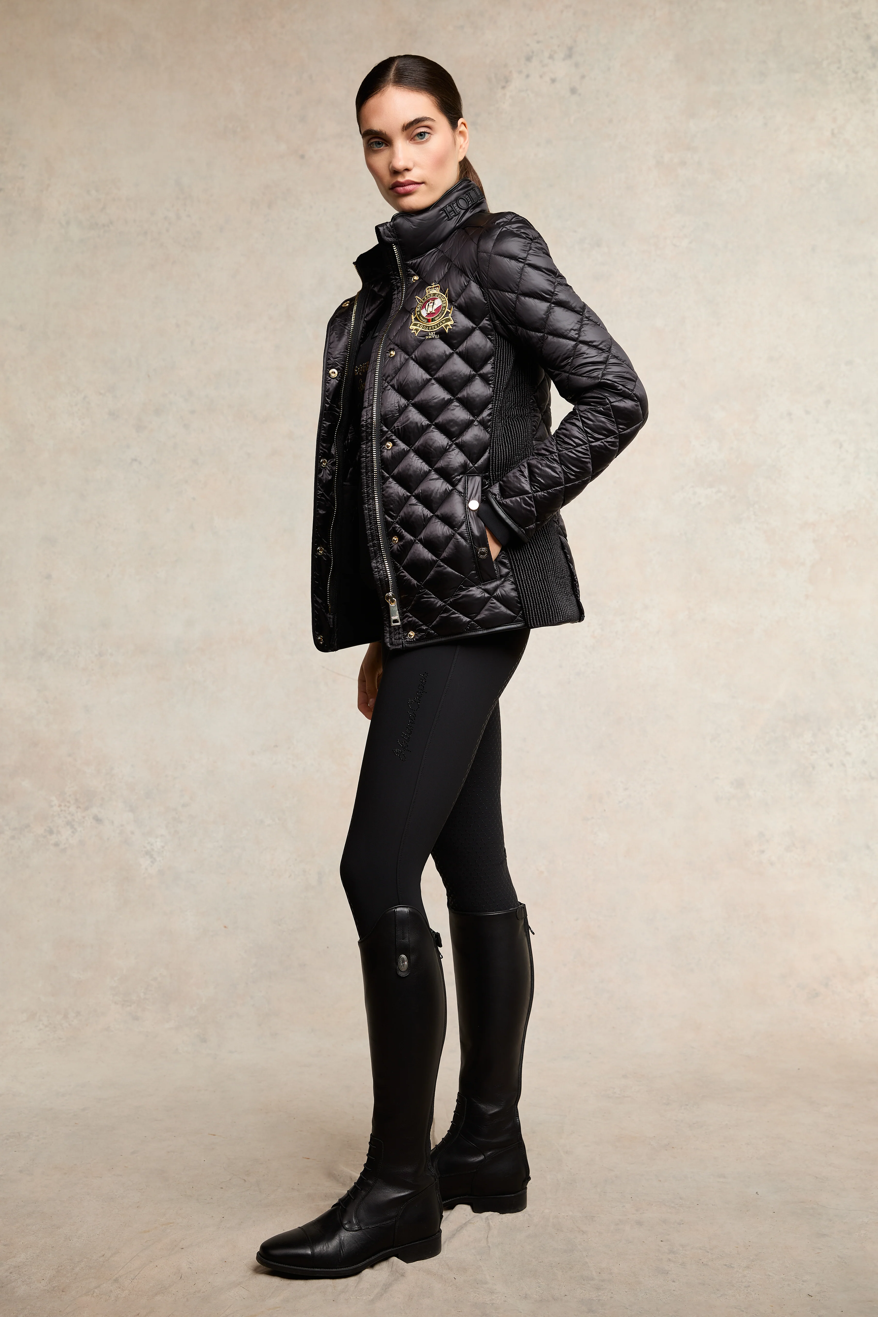 Premium High Rise Breeches (Black) - Image 3
