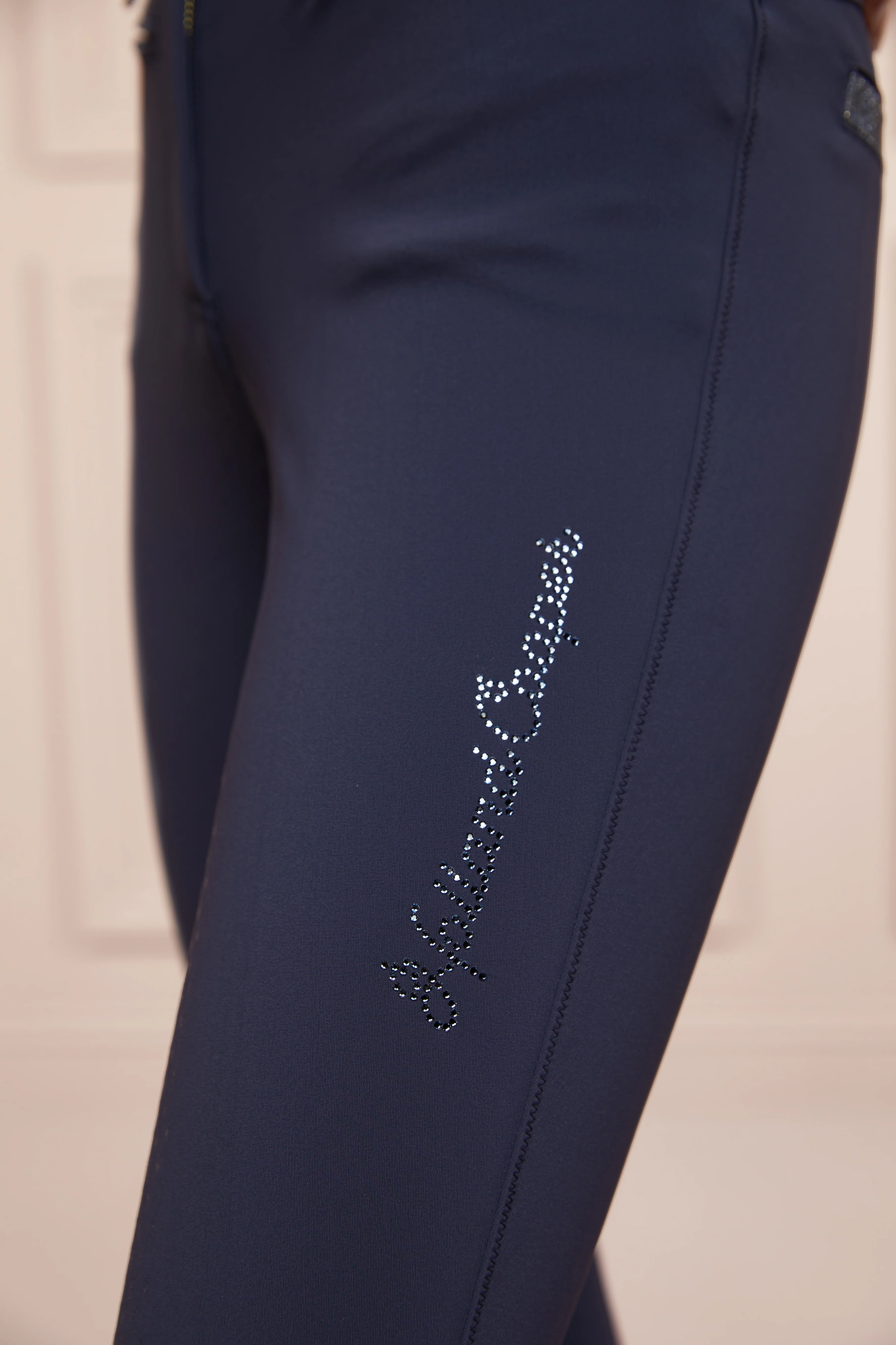 Premium High Rise Breeches (Yale Blue) - Image 11