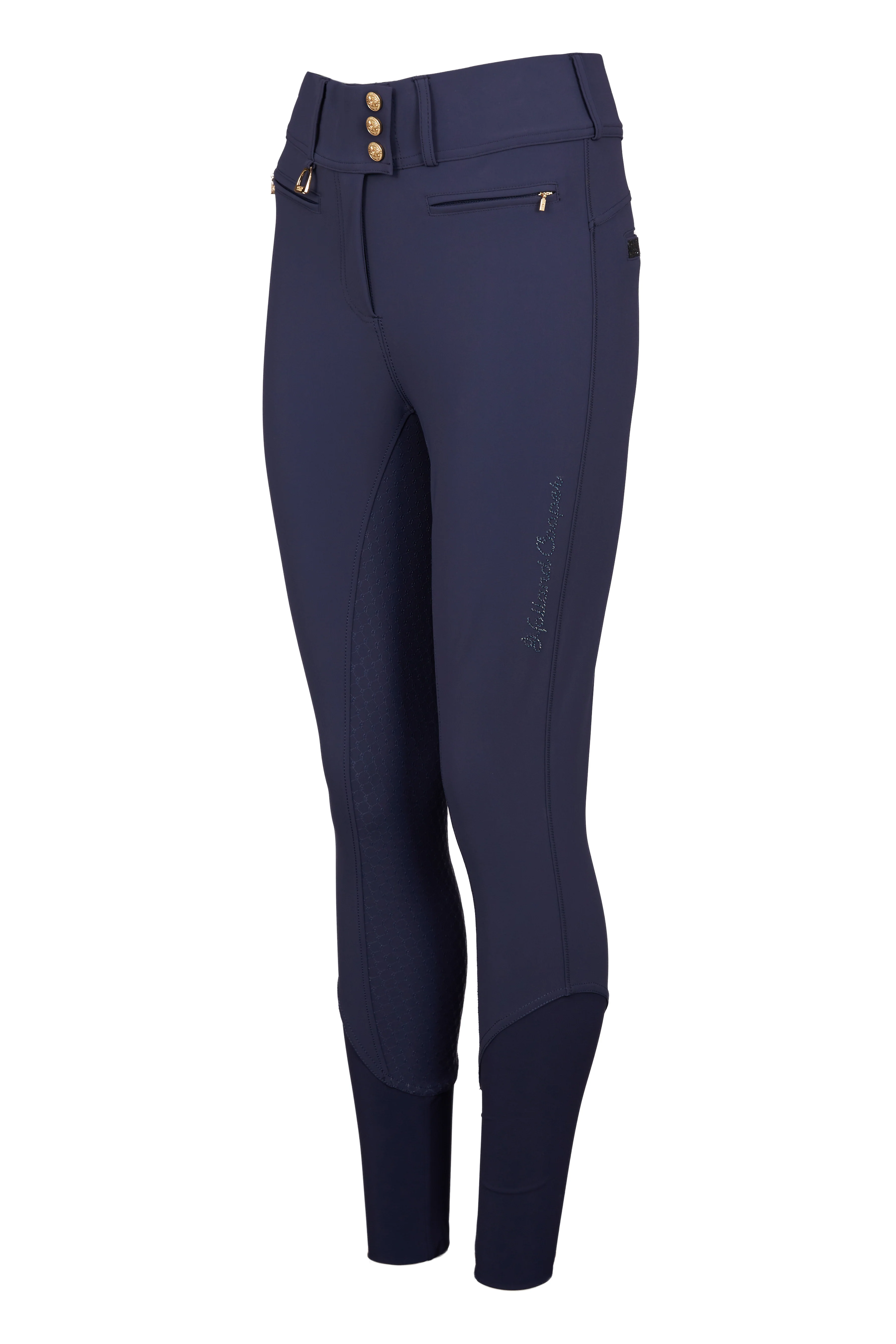 Premium High Rise Breeches (Yale Blue) - Image 12