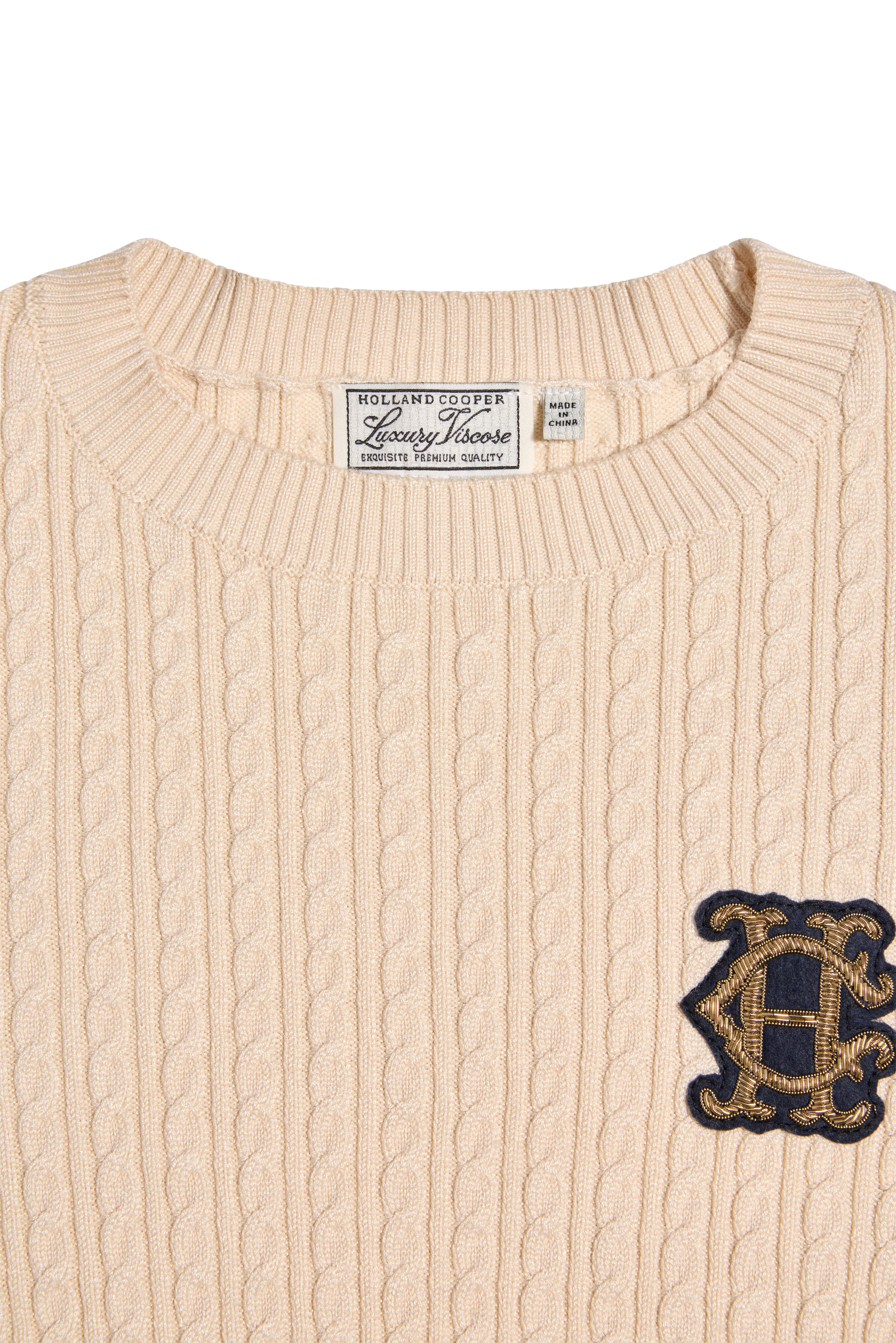 Princeton Crew Neck Knit (Almond) - Image 7