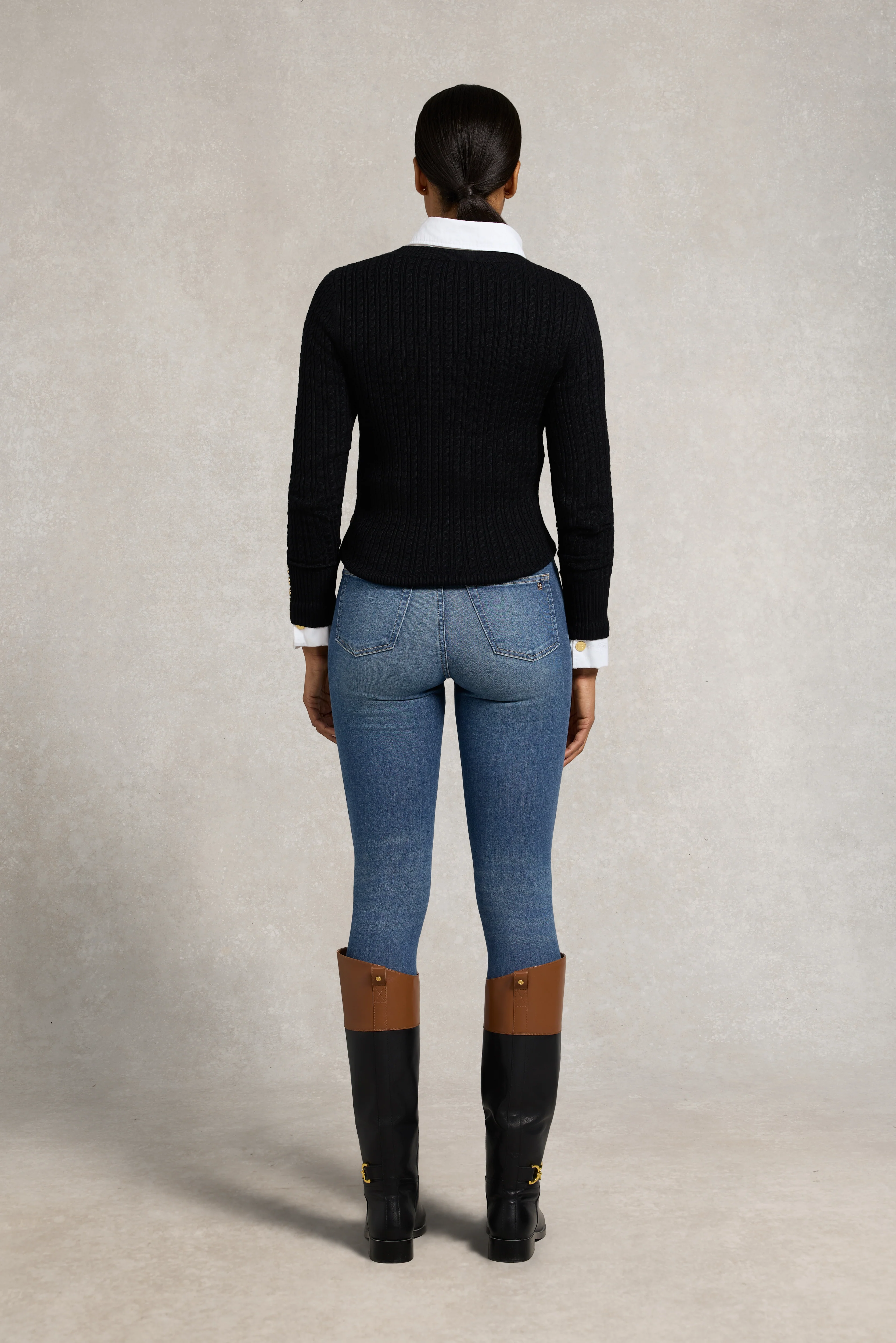 Princeton Crew Neck Knit (Black) - Image 5