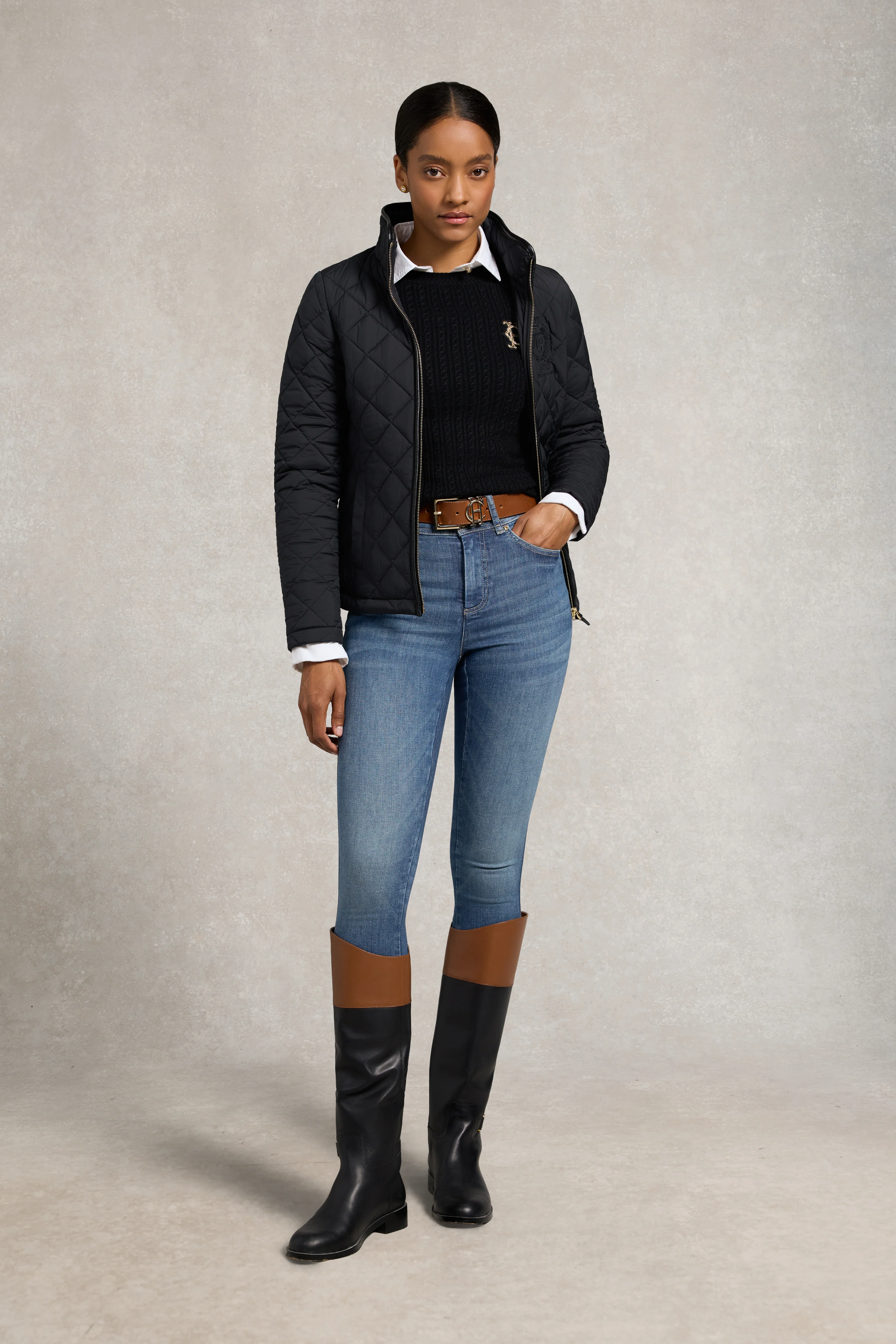Princeton Crew Neck Knit (Black) - Image 6