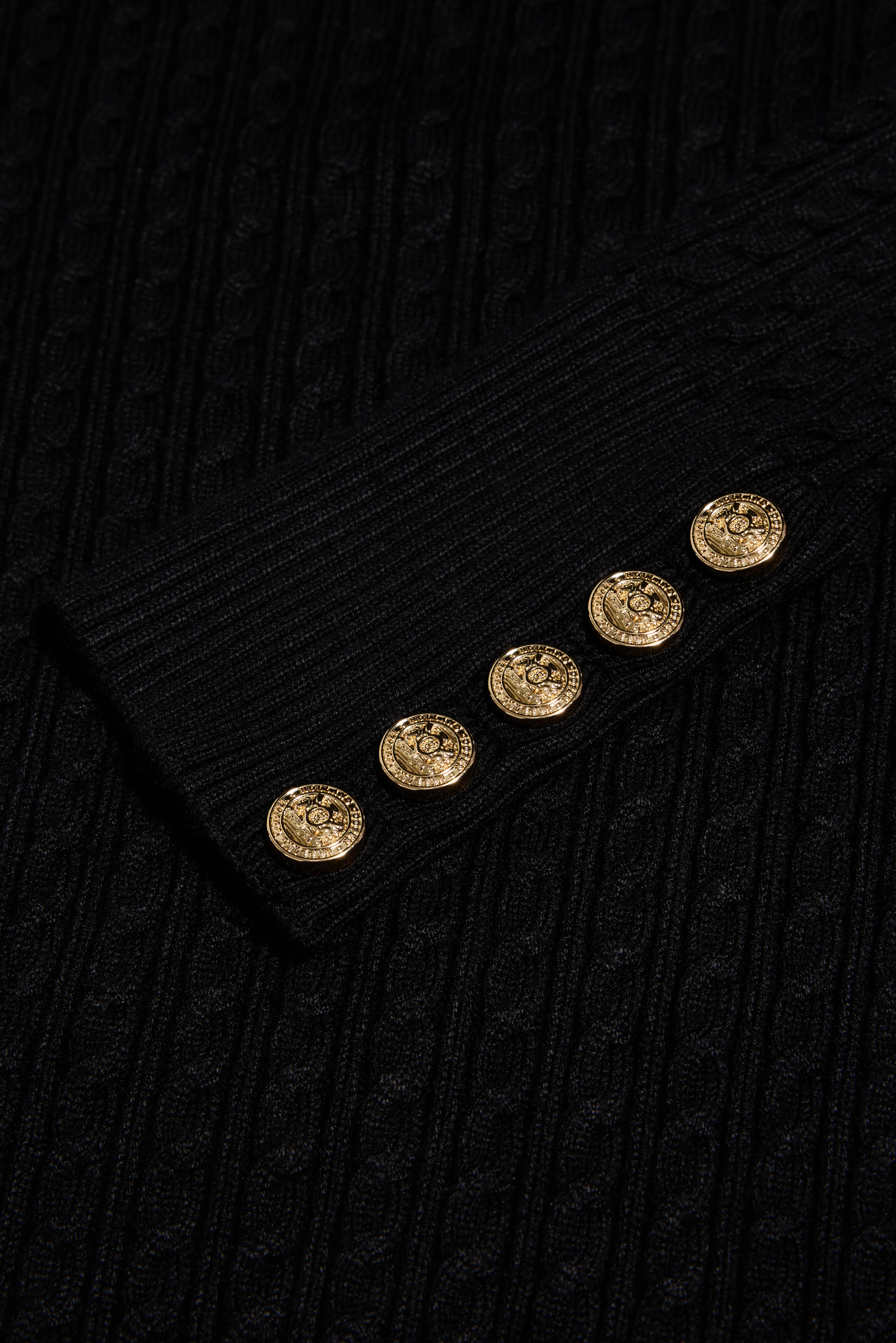 Princeton Crew Neck Knit (Black) - Image 7