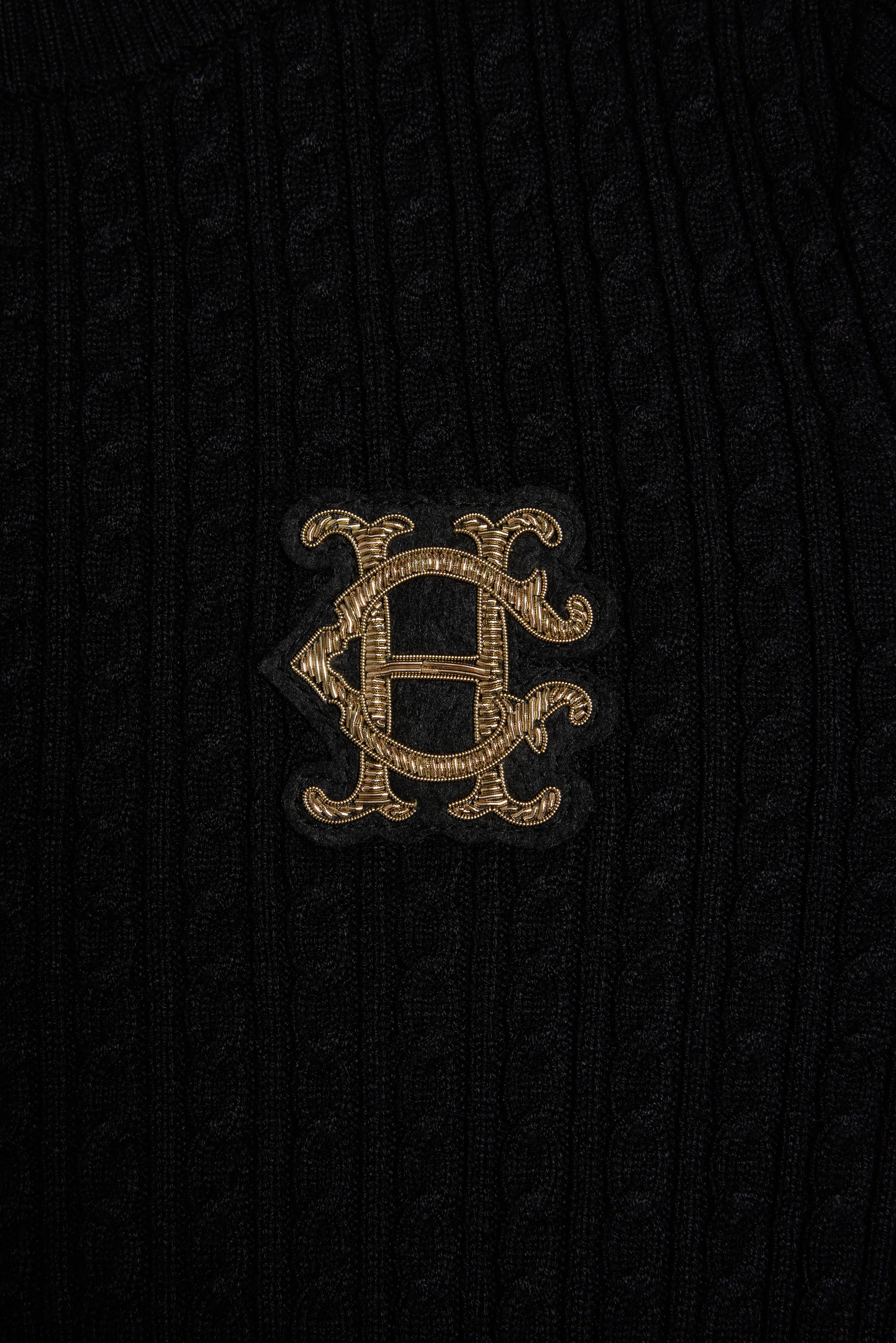 Princeton Crew Neck Knit (Black) - Image 9