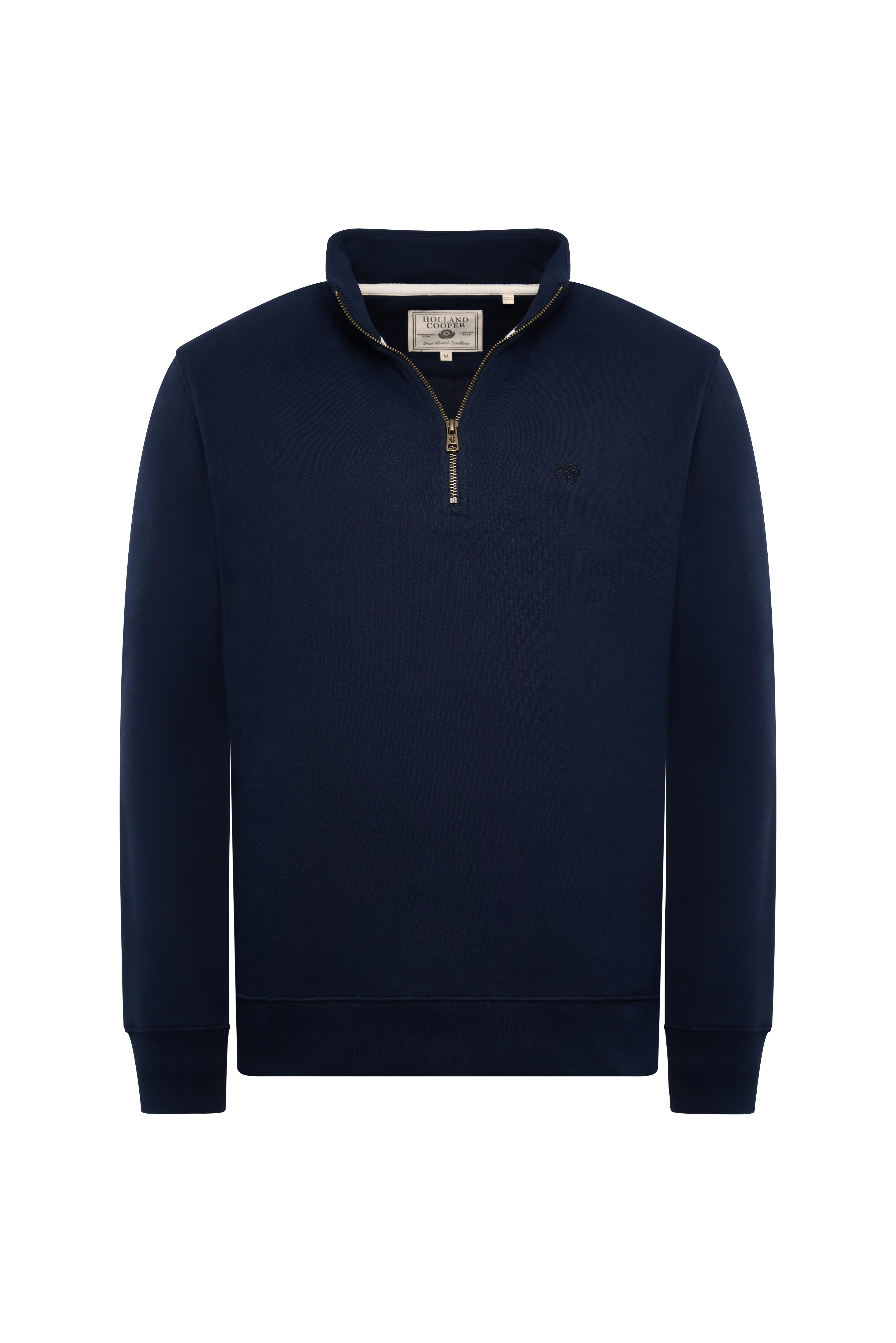 Men's Quarter Zip Sweat (Ink Navy) - Image 4