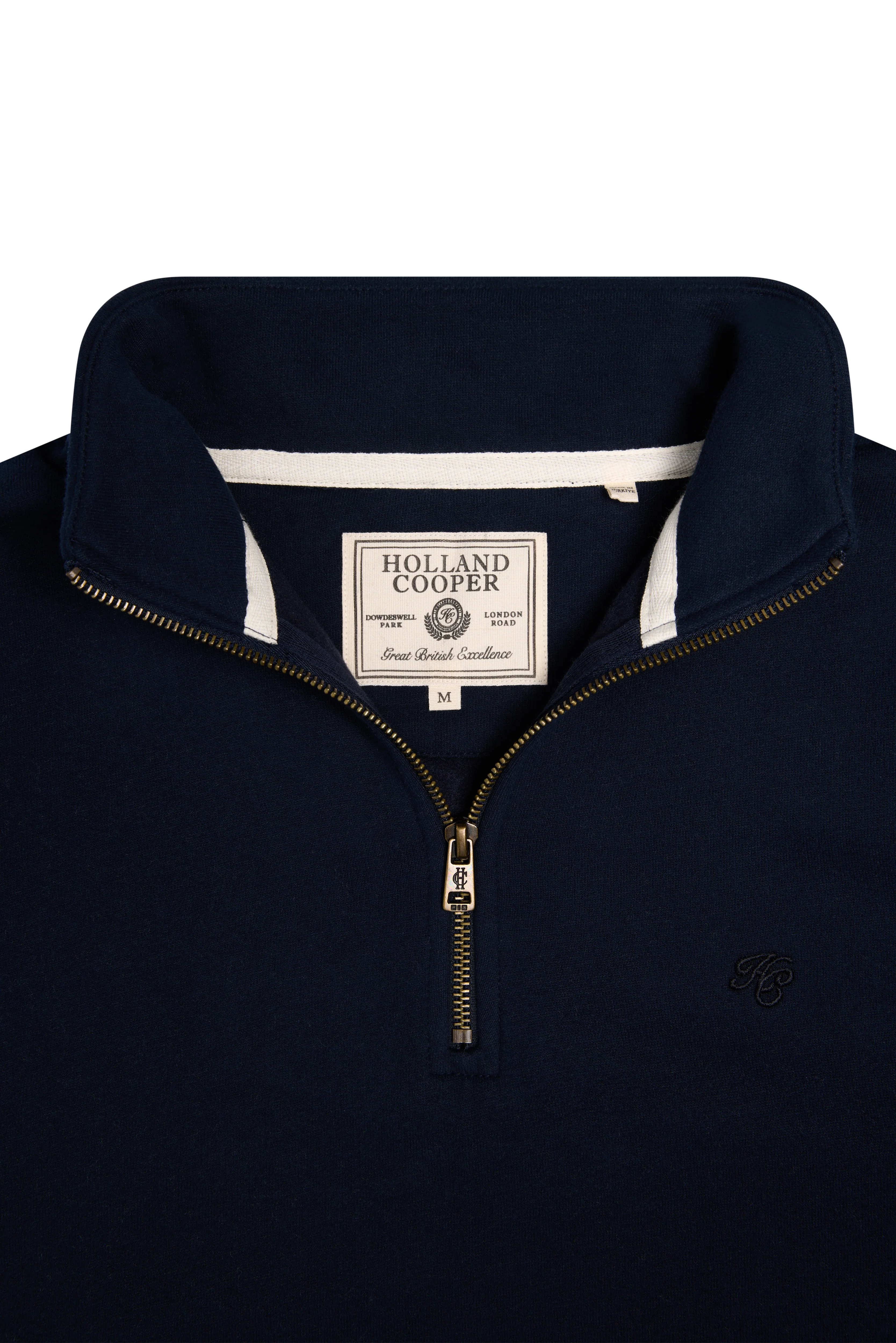 Men's Quarter Zip Sweat (Ink Navy) - Image 6