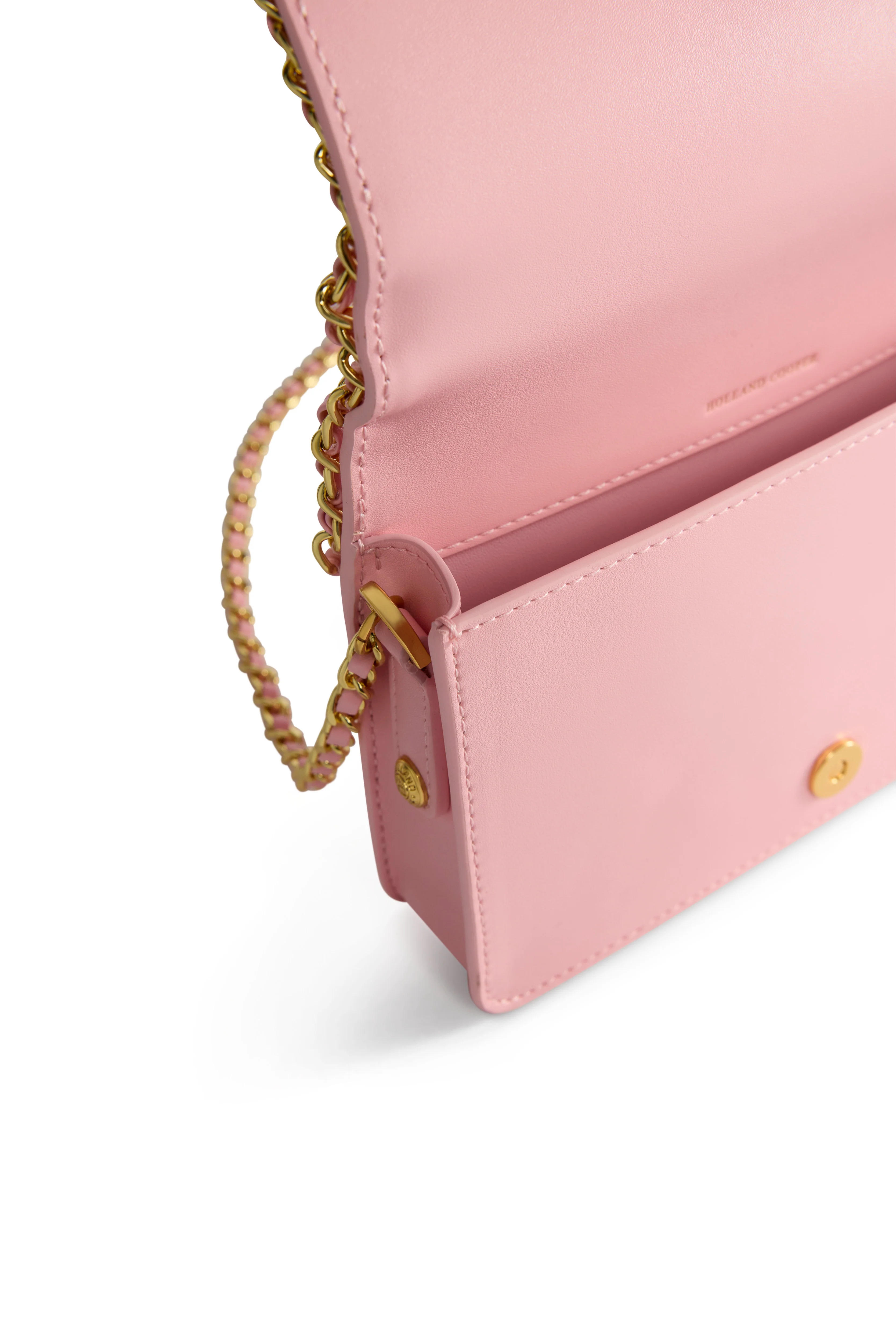 Quilted Chain Crossbody Bag (Peony) - Image 7