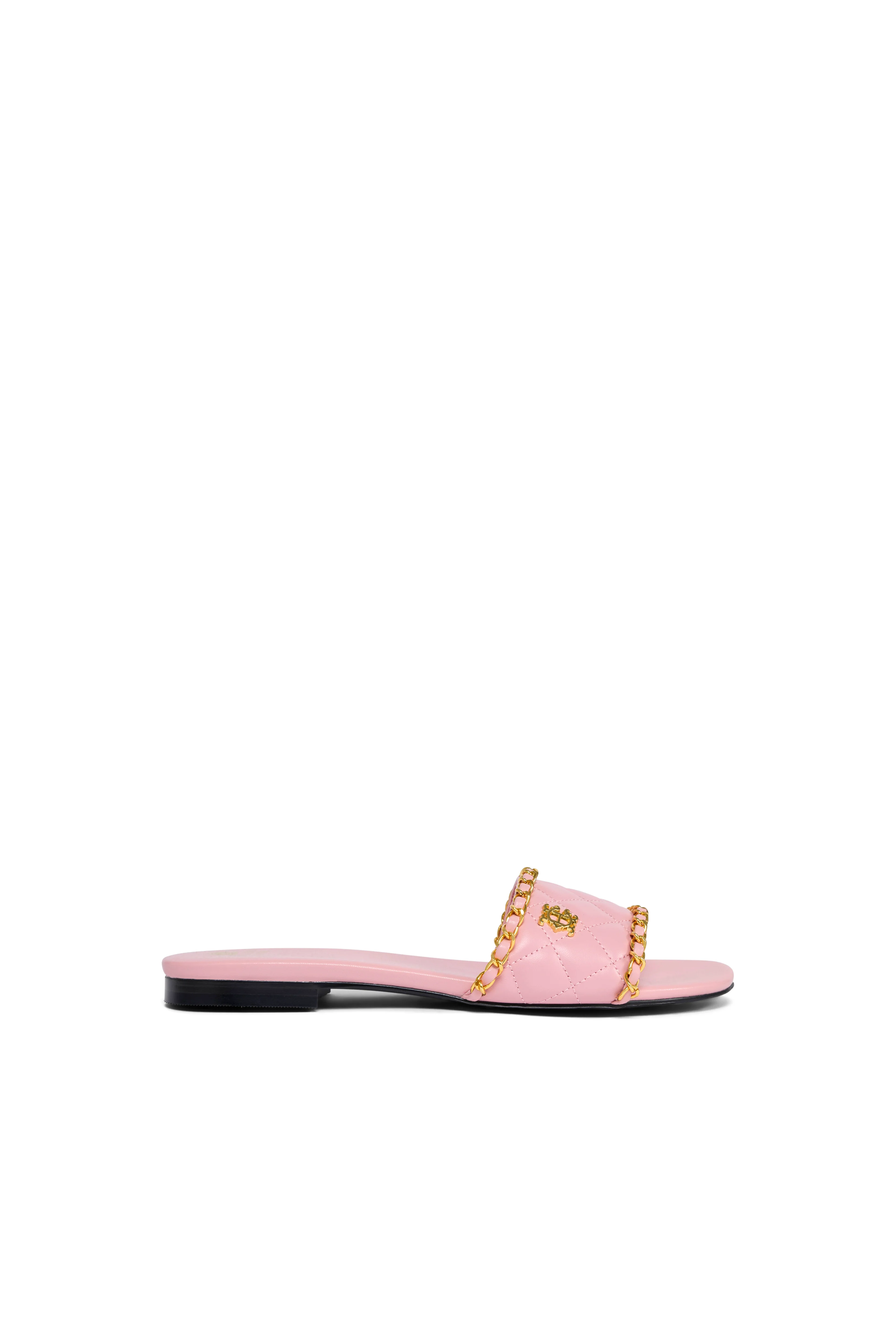 Quilted Pimlico Slide (Peony)