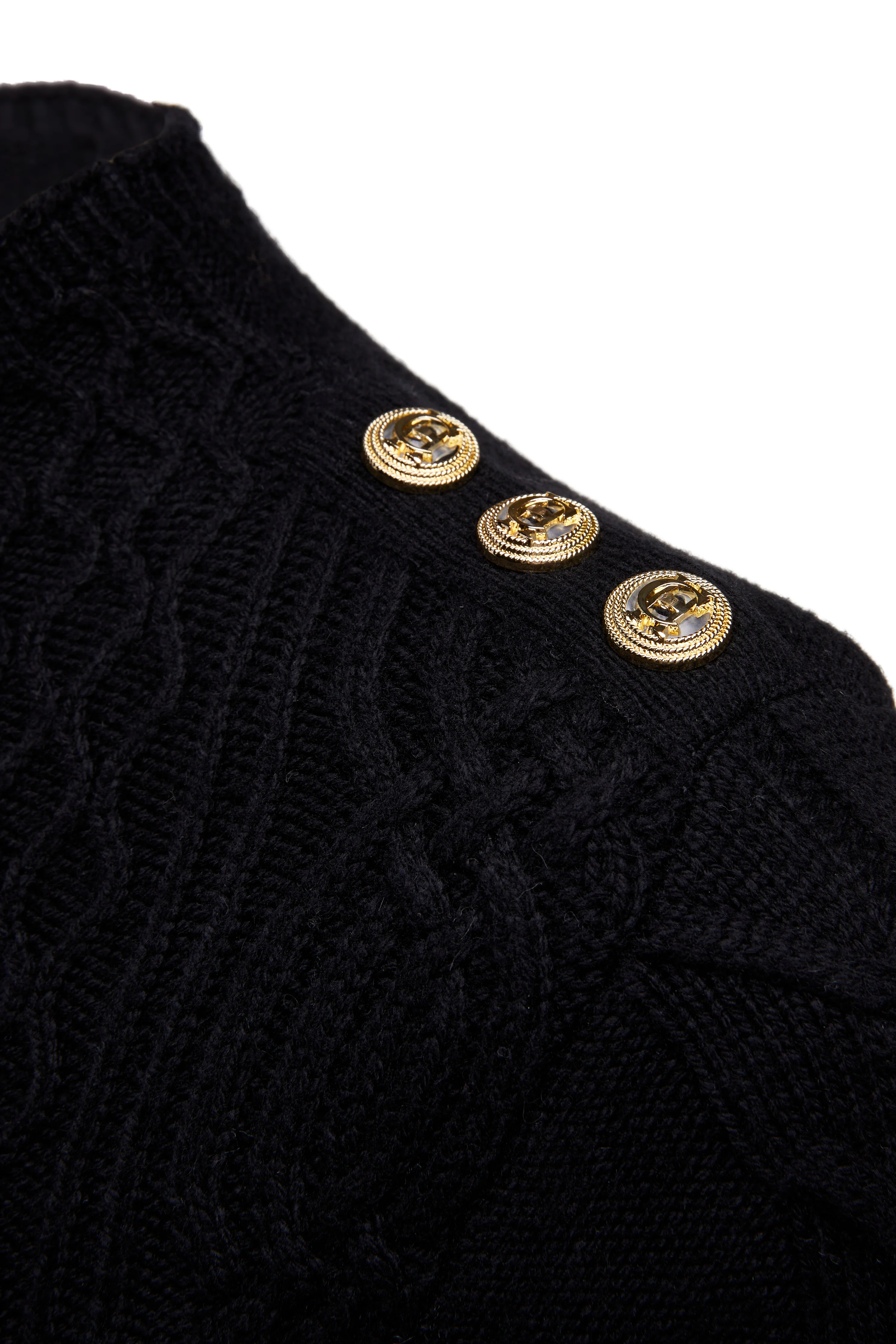 Rachel Mini Dress (Black) - Image 9