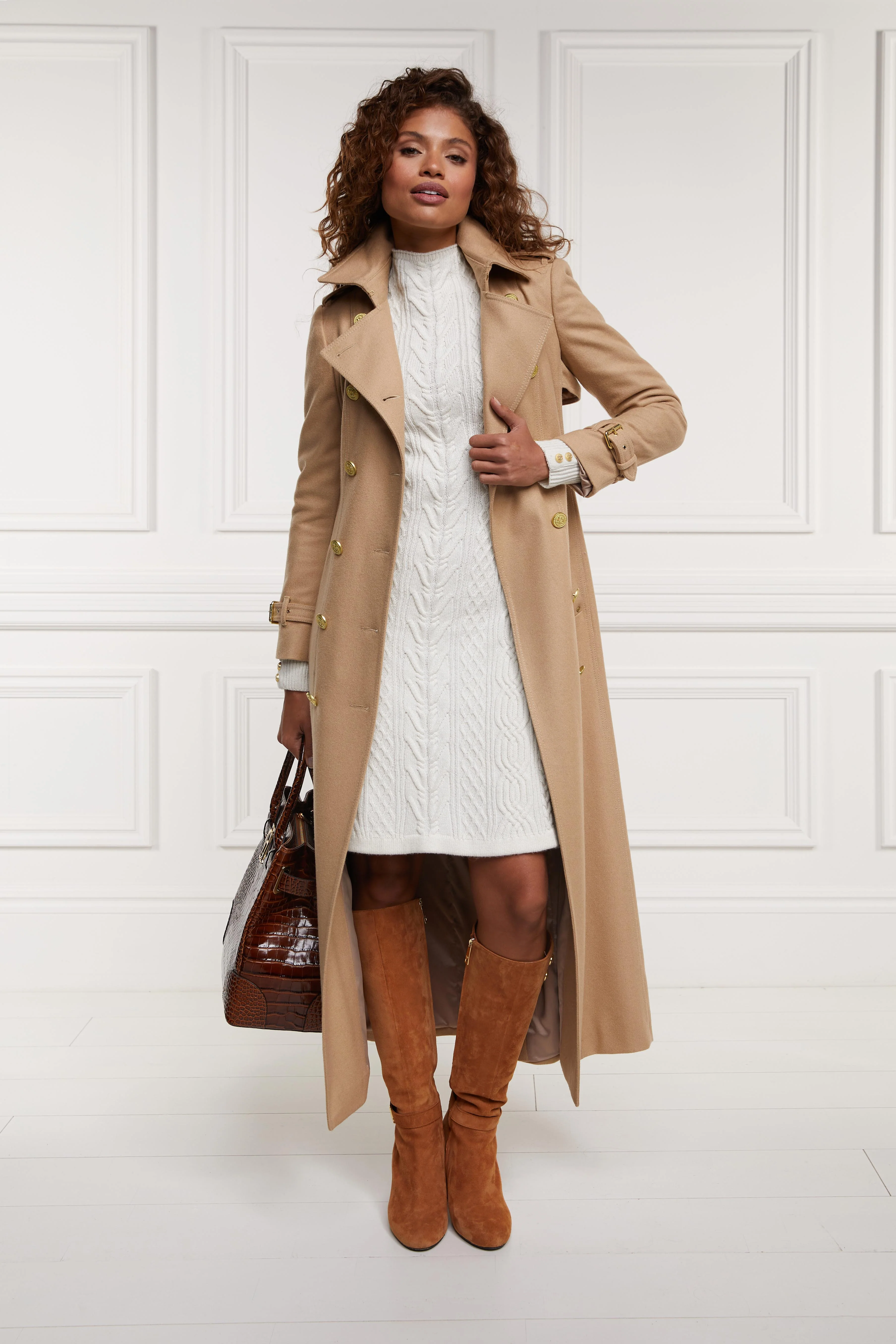 Rachel Mini Dress (Oyster) - Image 2
