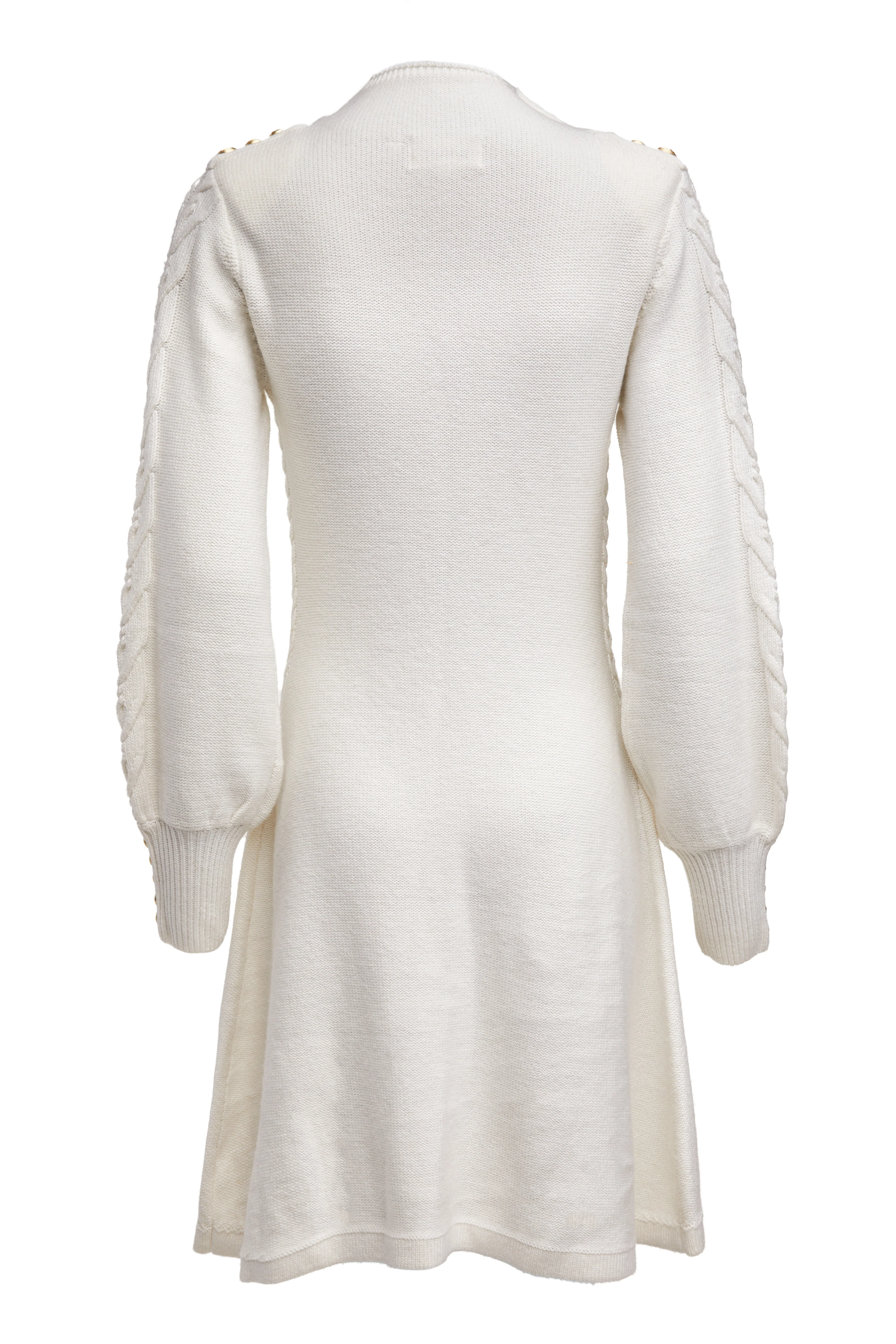 Rachel Mini Dress (Oyster) - Image 7