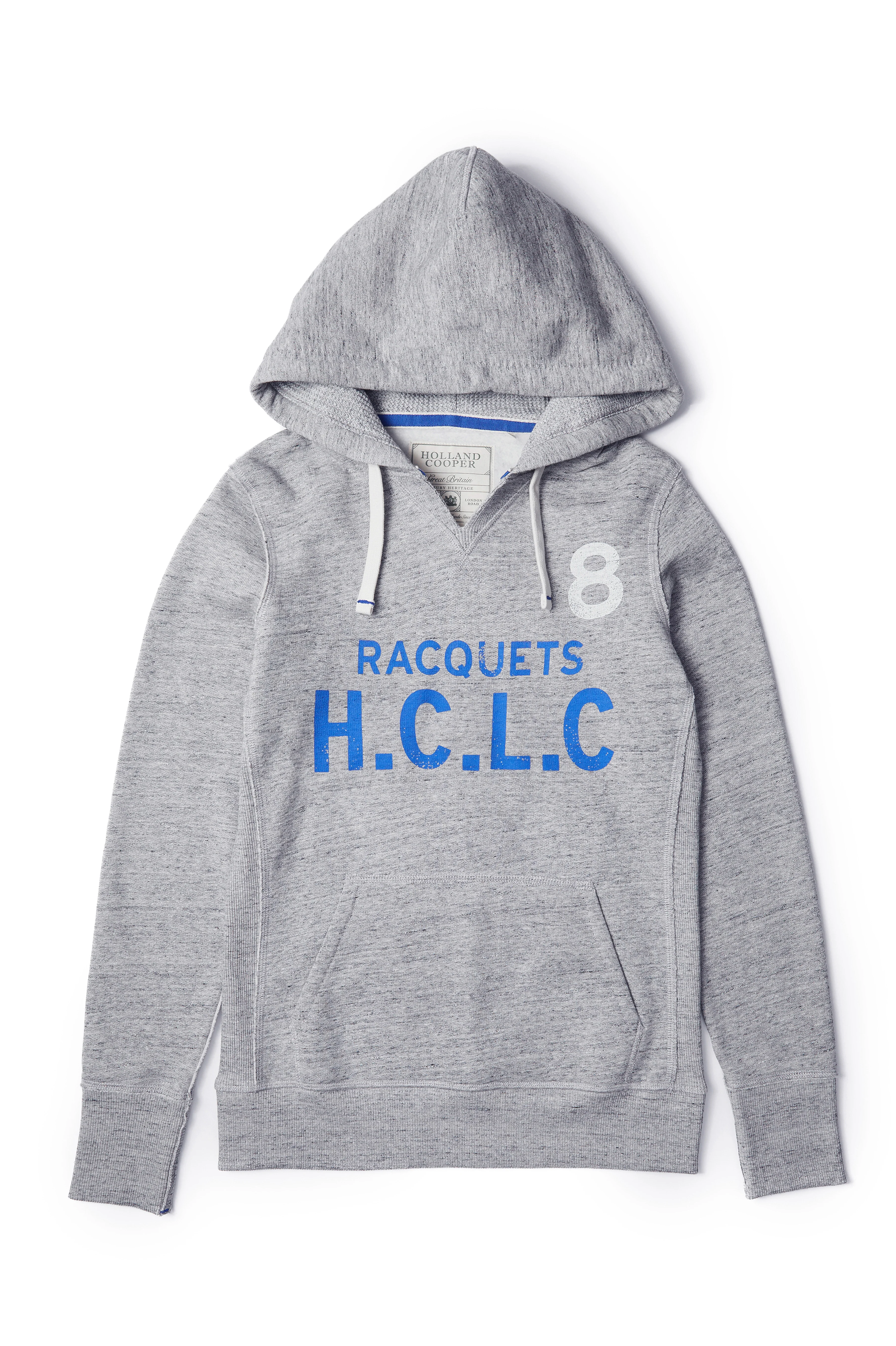 Racquets Hoodie (Grit Marl) - Image 4