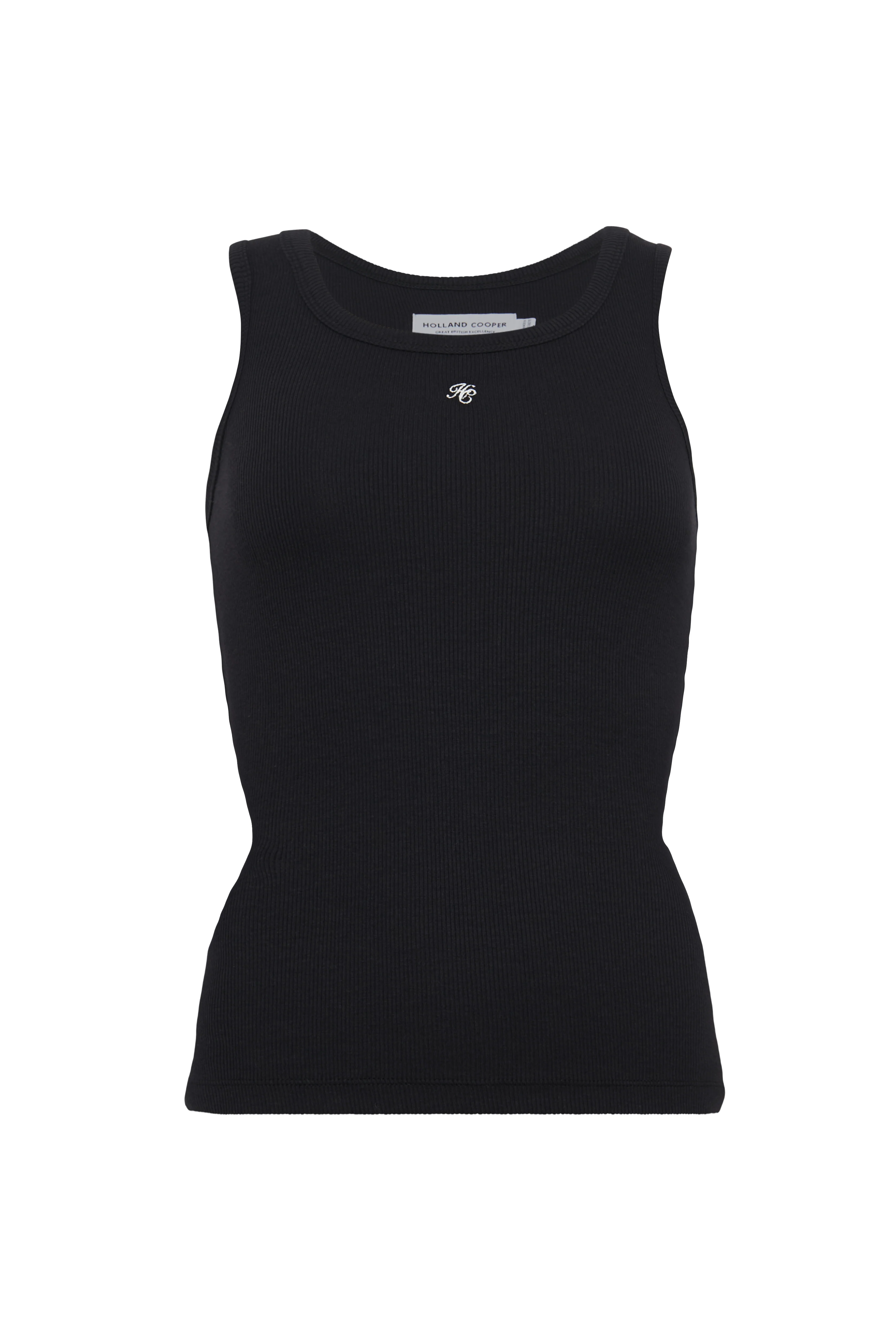 Rebecca Rib Tank (Black) - Image 5