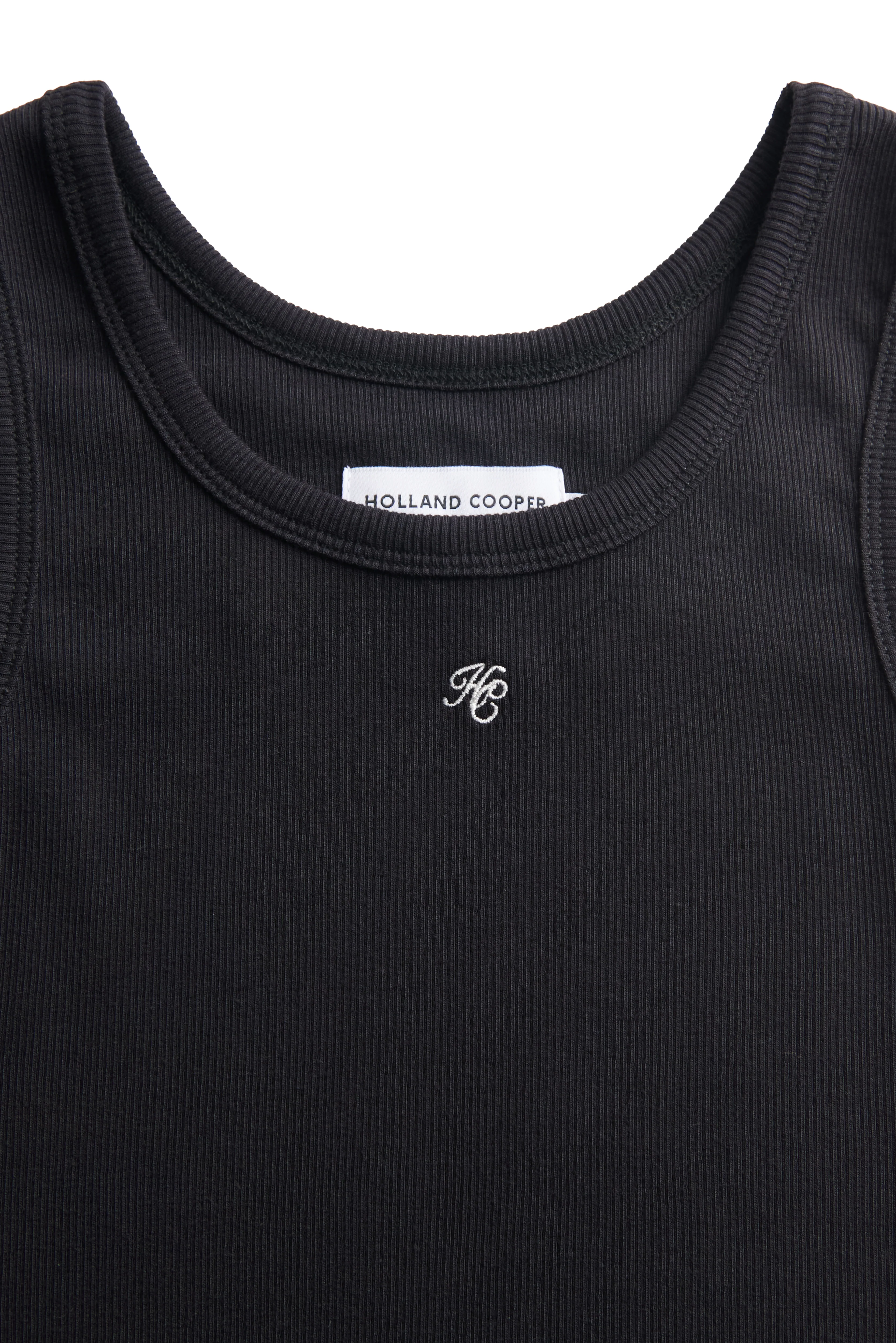 Rebecca Rib Tank (Black) - Image 6