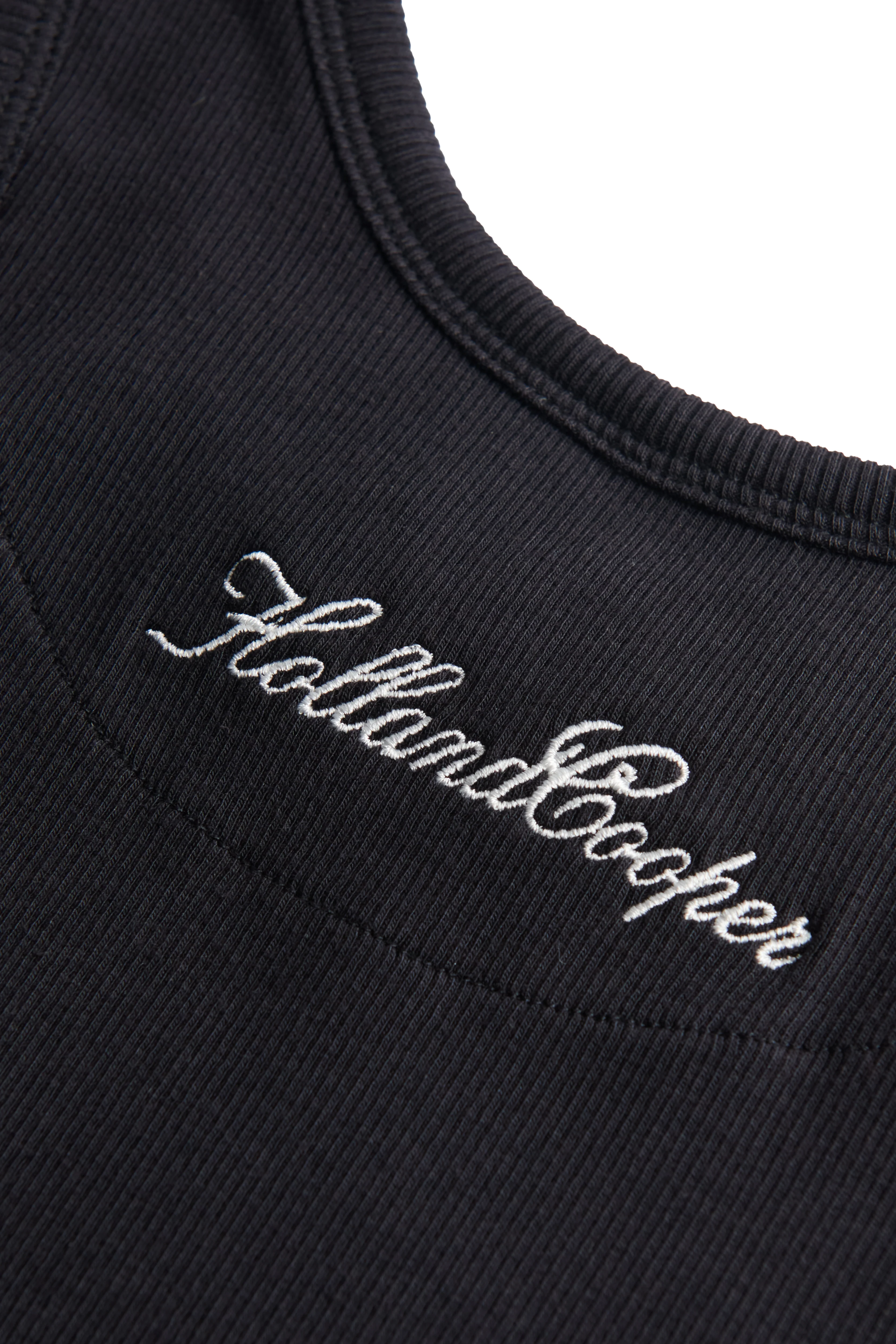 Rebecca Rib Tank (Black) - Image 8