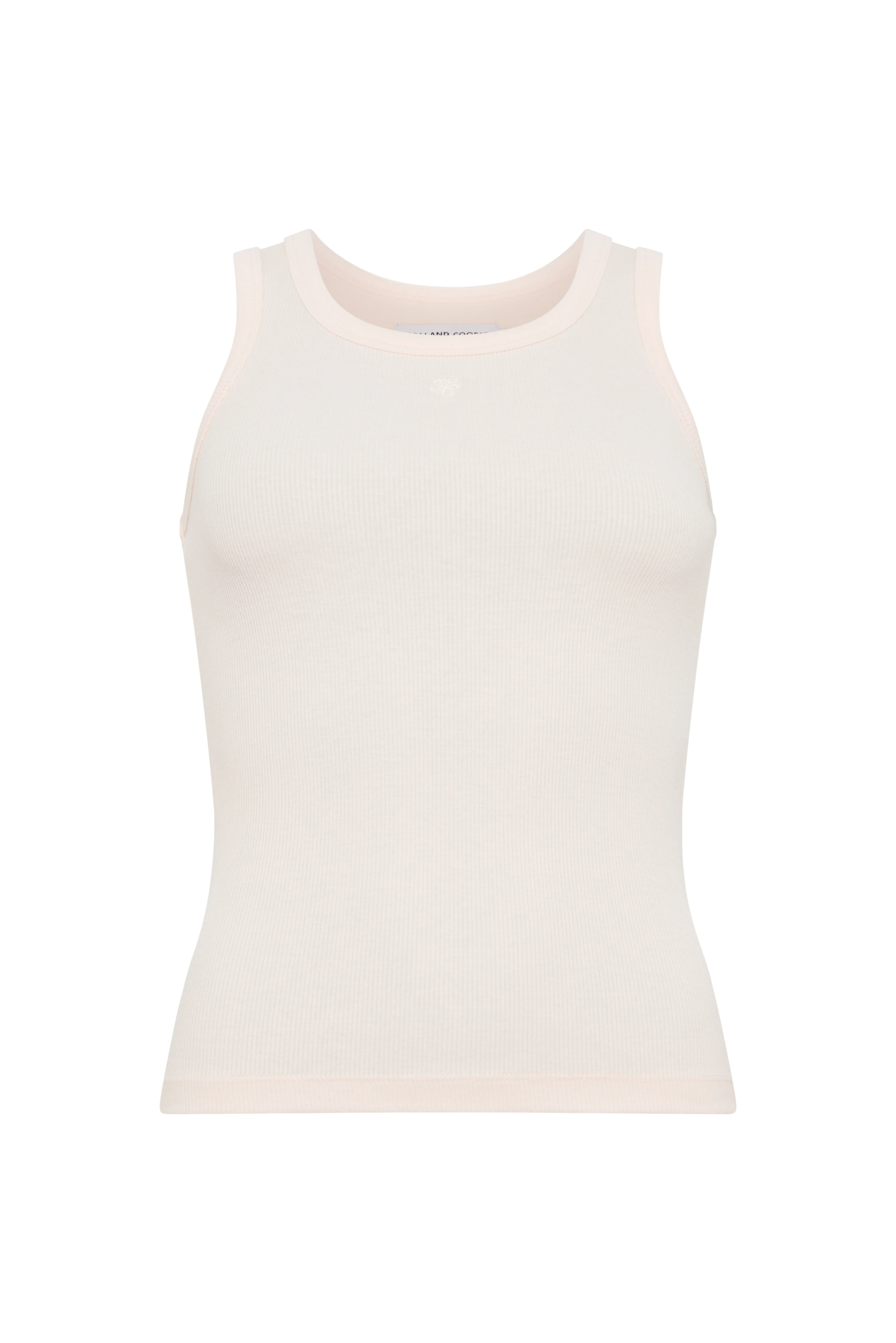 Rebecca Rib Tank (Palest Pink) - Image 6